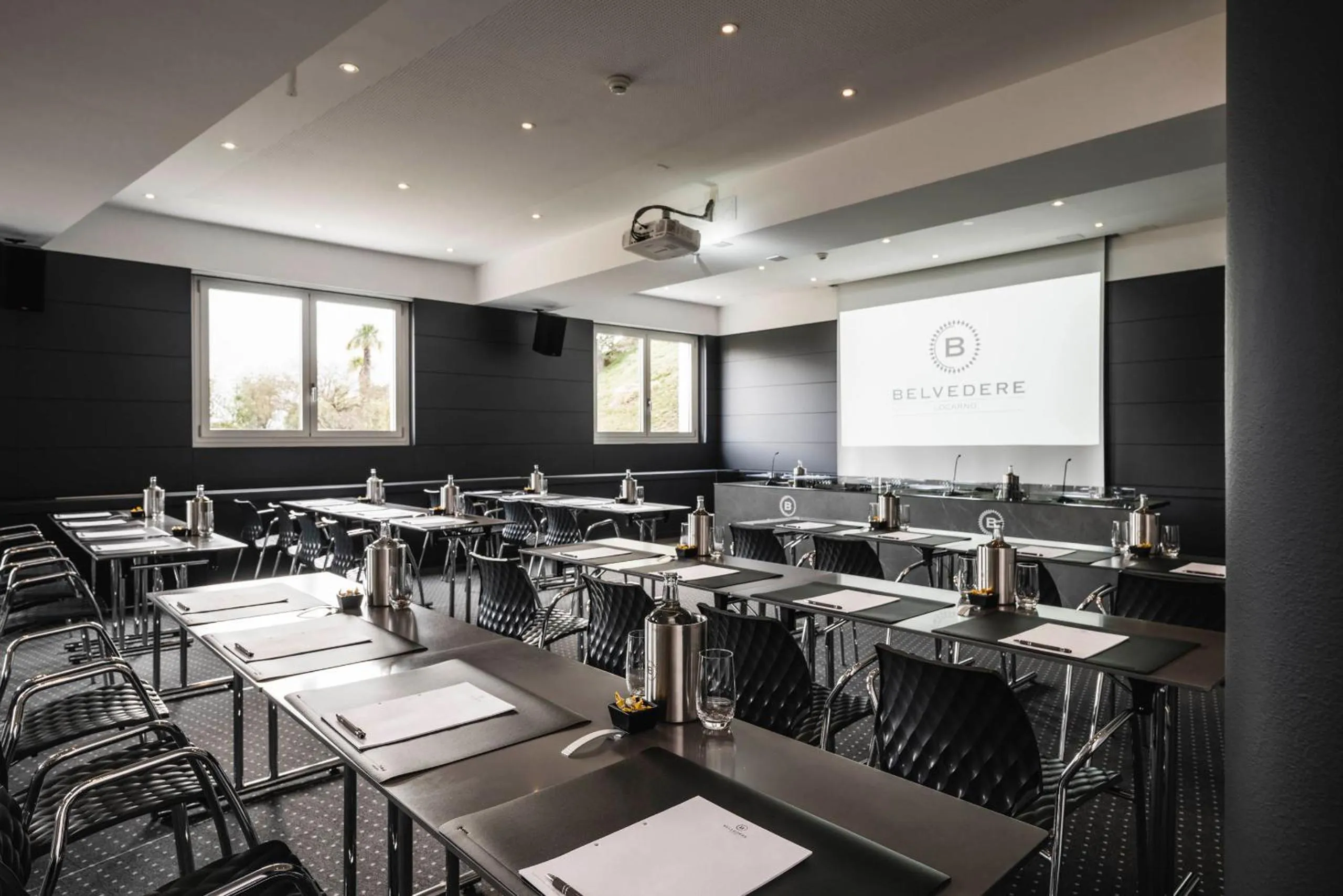 Meeting/conference room in Hotel Belvedere Locarno