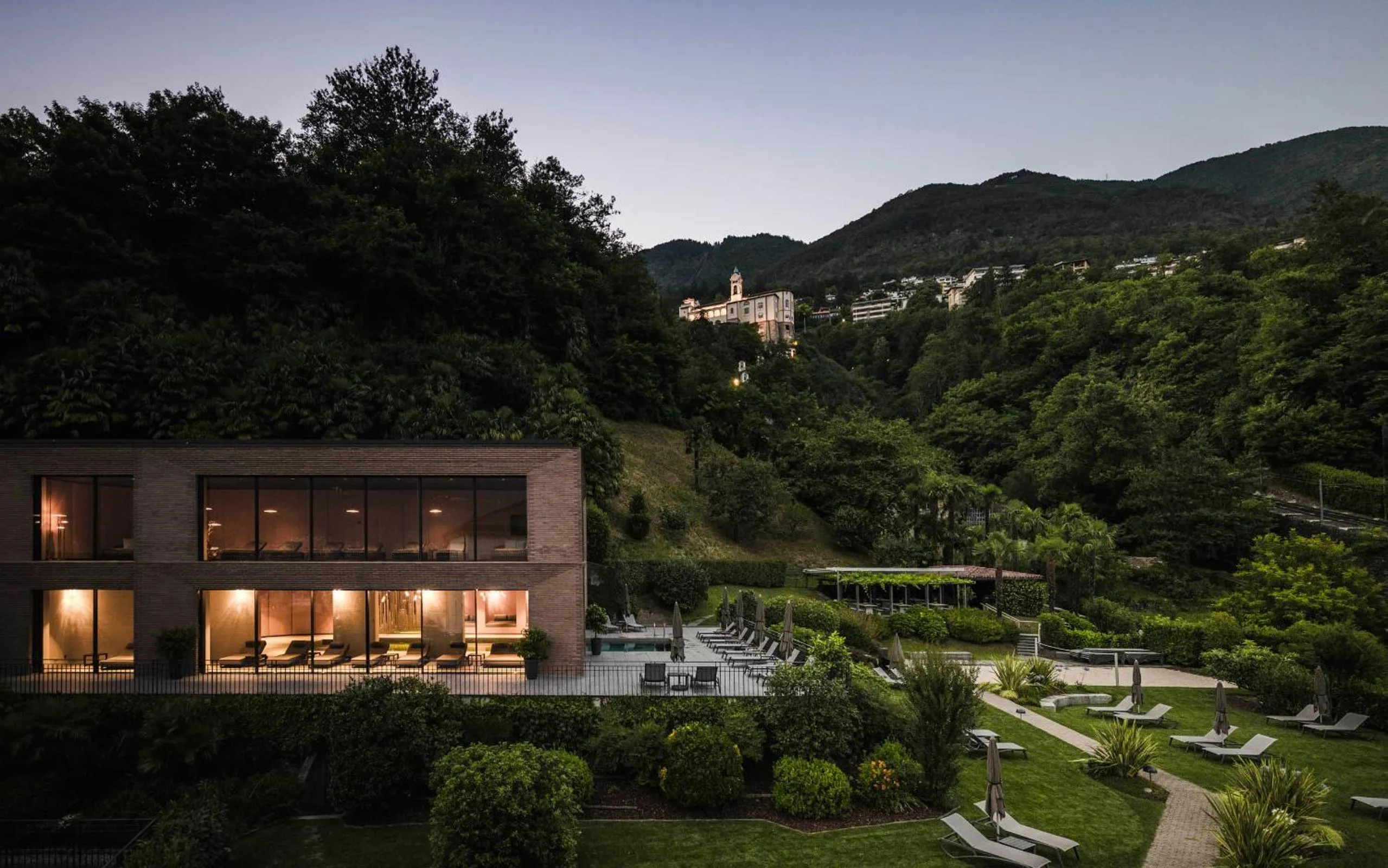 Spa and wellness centre/facilities in Hotel Belvedere Locarno