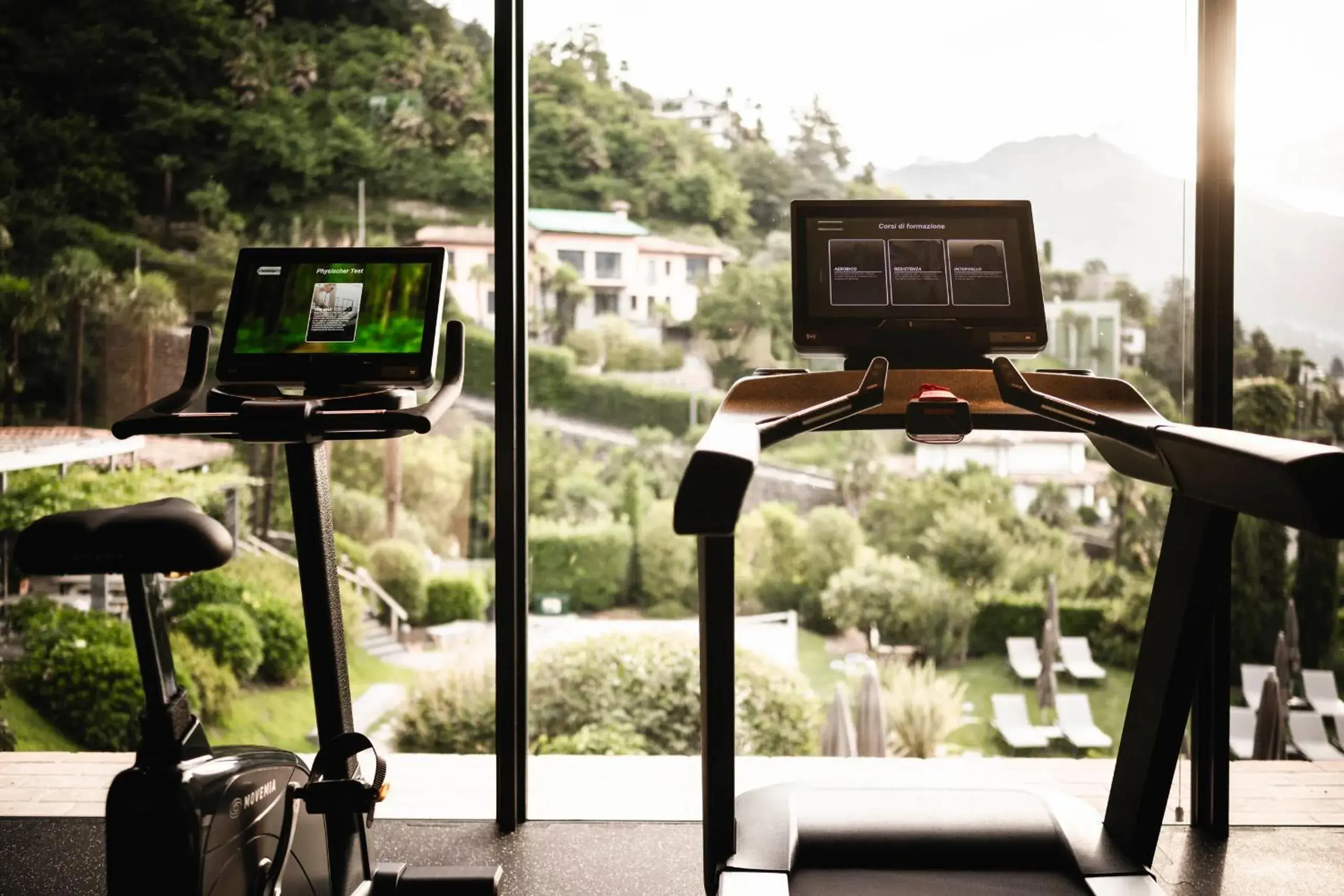 Fitness centre/facilities in Hotel Belvedere Locarno Fitness centre/facilities in Hotel Belvedere Locarno