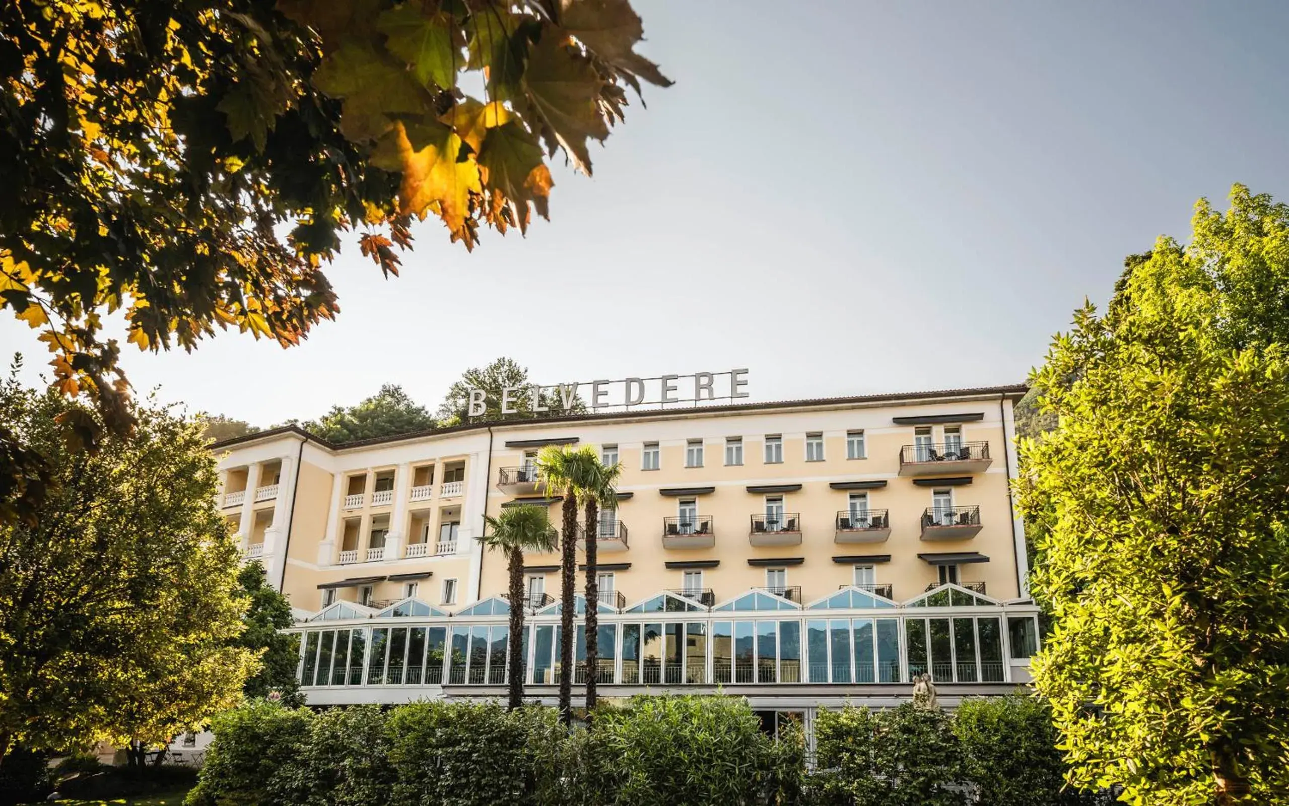 Property building in Hotel Belvedere Locarno Property building in Hotel Belvedere Locarno