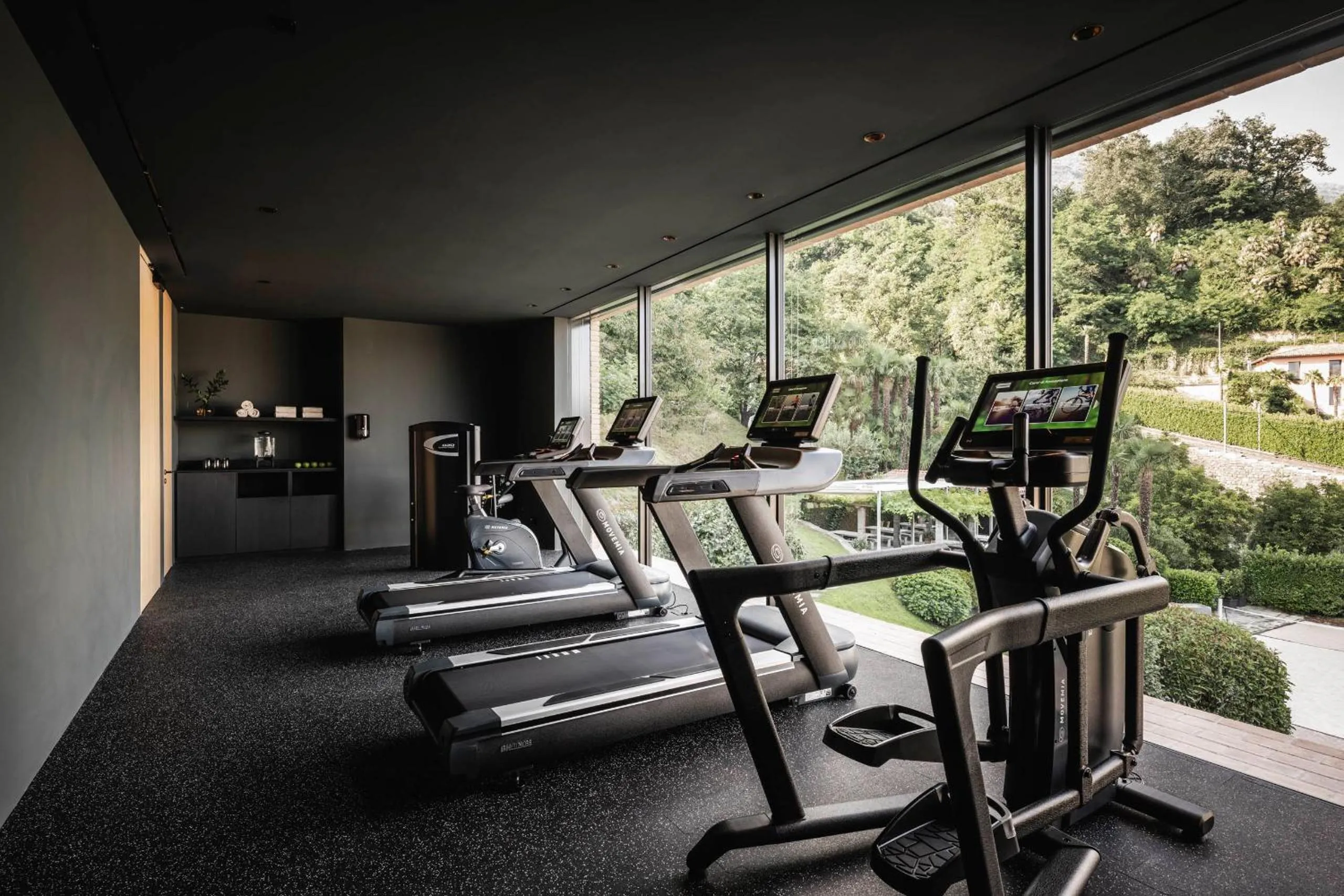 Fitness centre/facilities in Hotel Belvedere Locarno