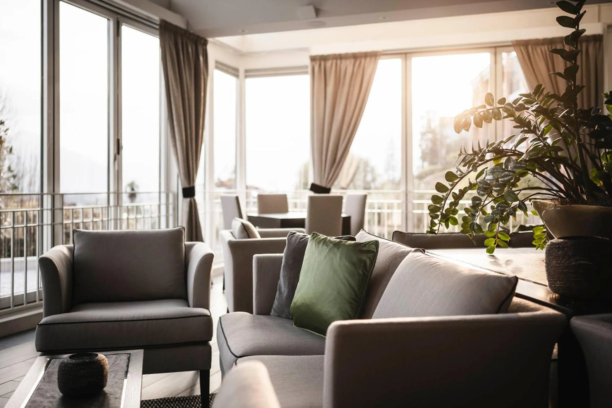 Library in Hotel Belvedere Locarno