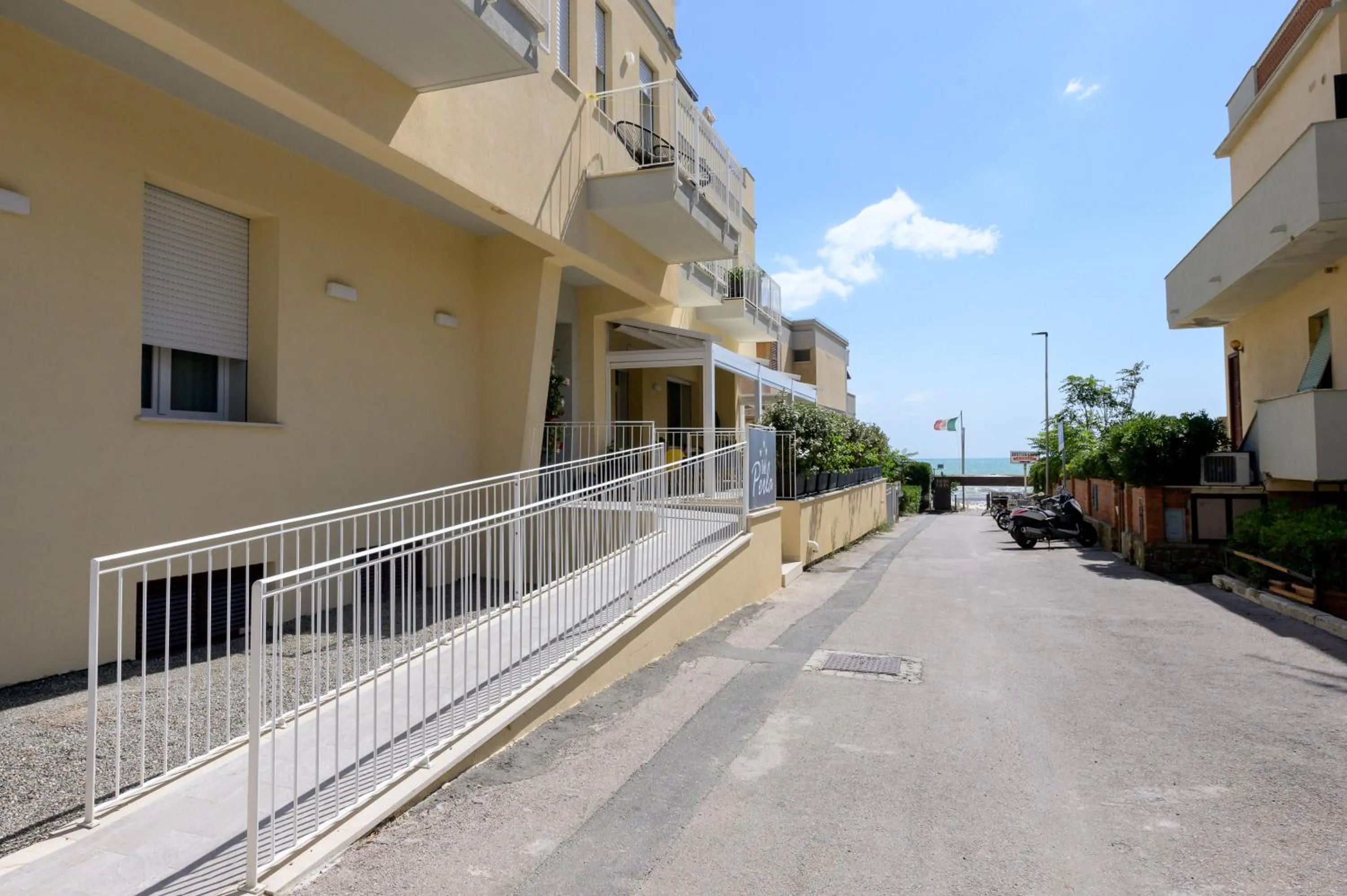 Property building in Hotel Perla