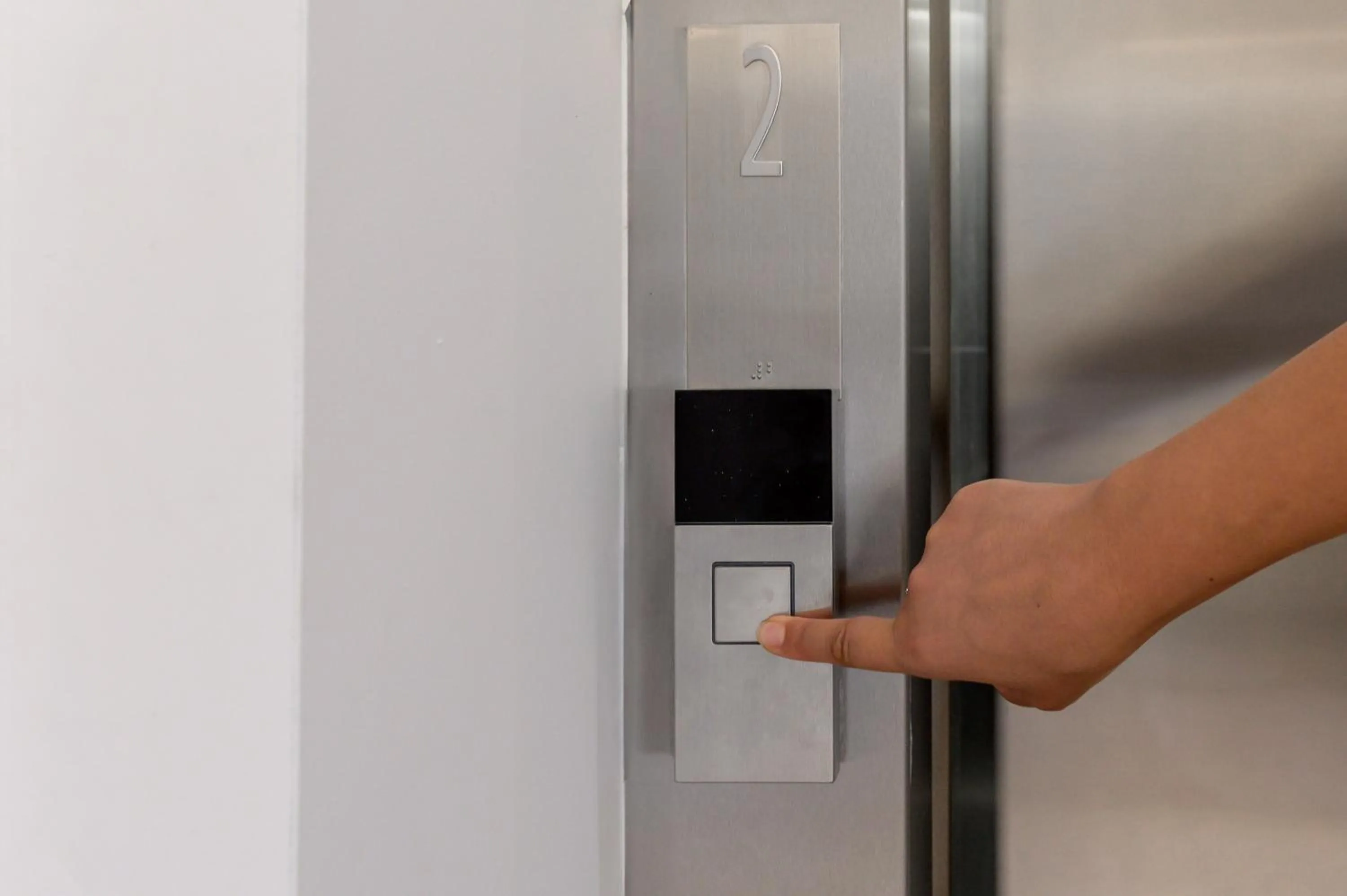 elevator in Hotel Perla