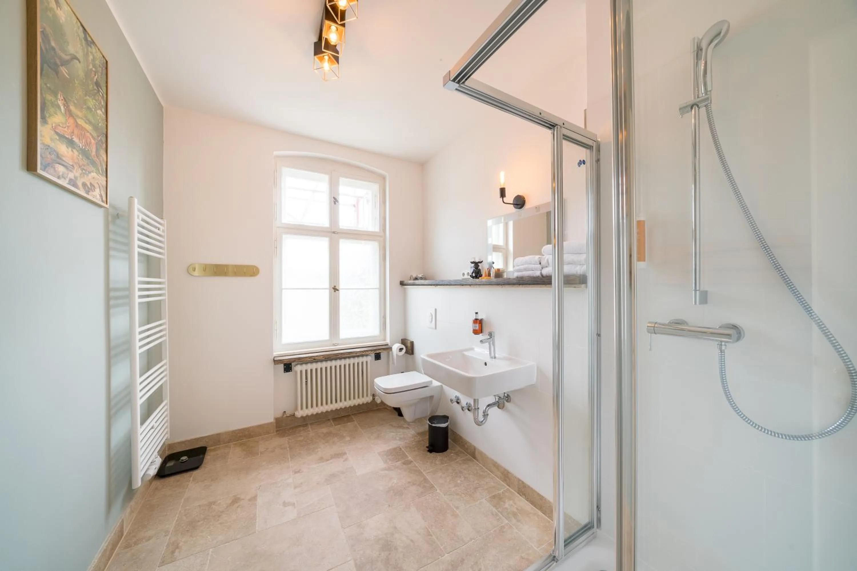 Shower in Design Apartments - "Villa Arnim"