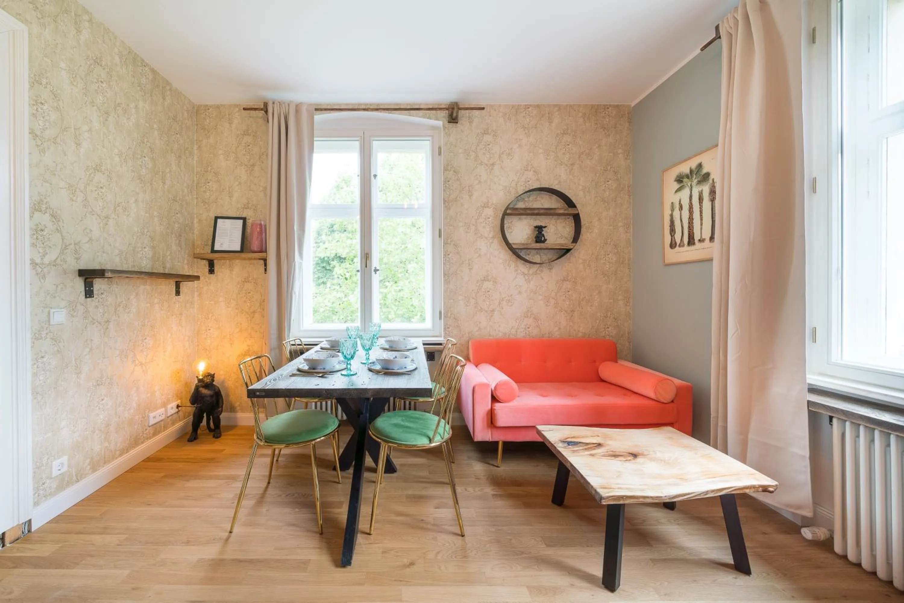 Living room in Design Apartments - "Villa Arnim"