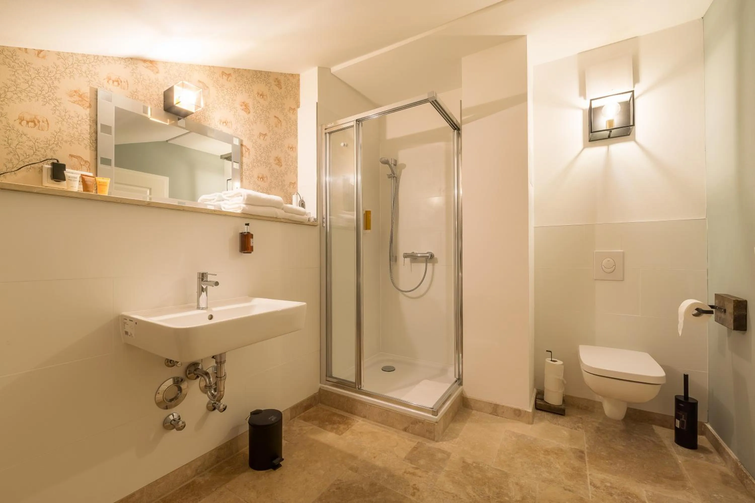 Shower in Design Apartments - "Villa Arnim"