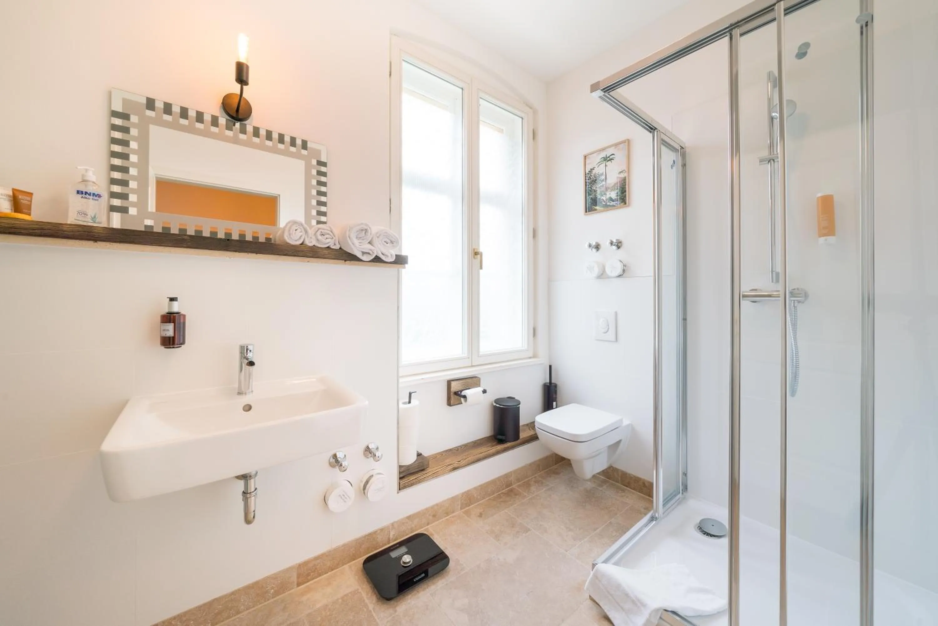 Shower in Design Apartments - "Villa Arnim"