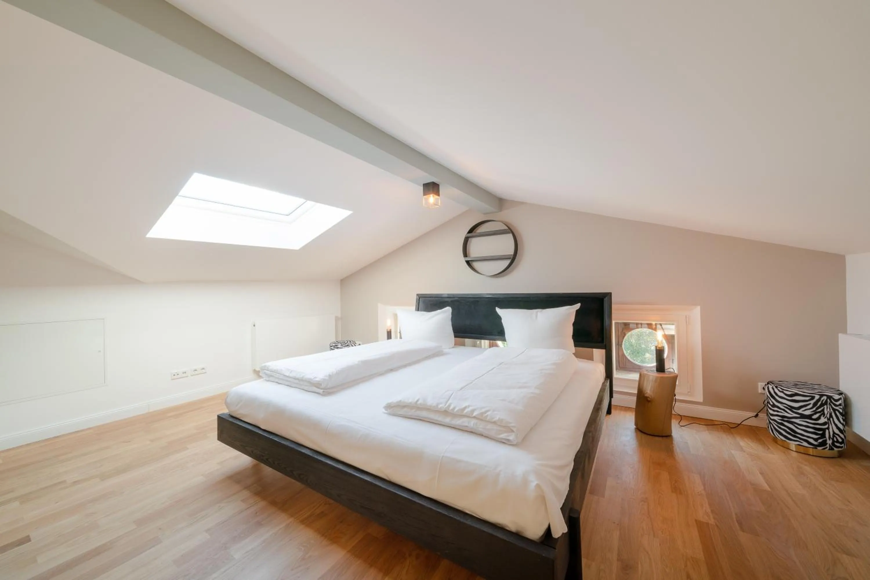 Bedroom, Bed in Design Apartments - "Villa Arnim"