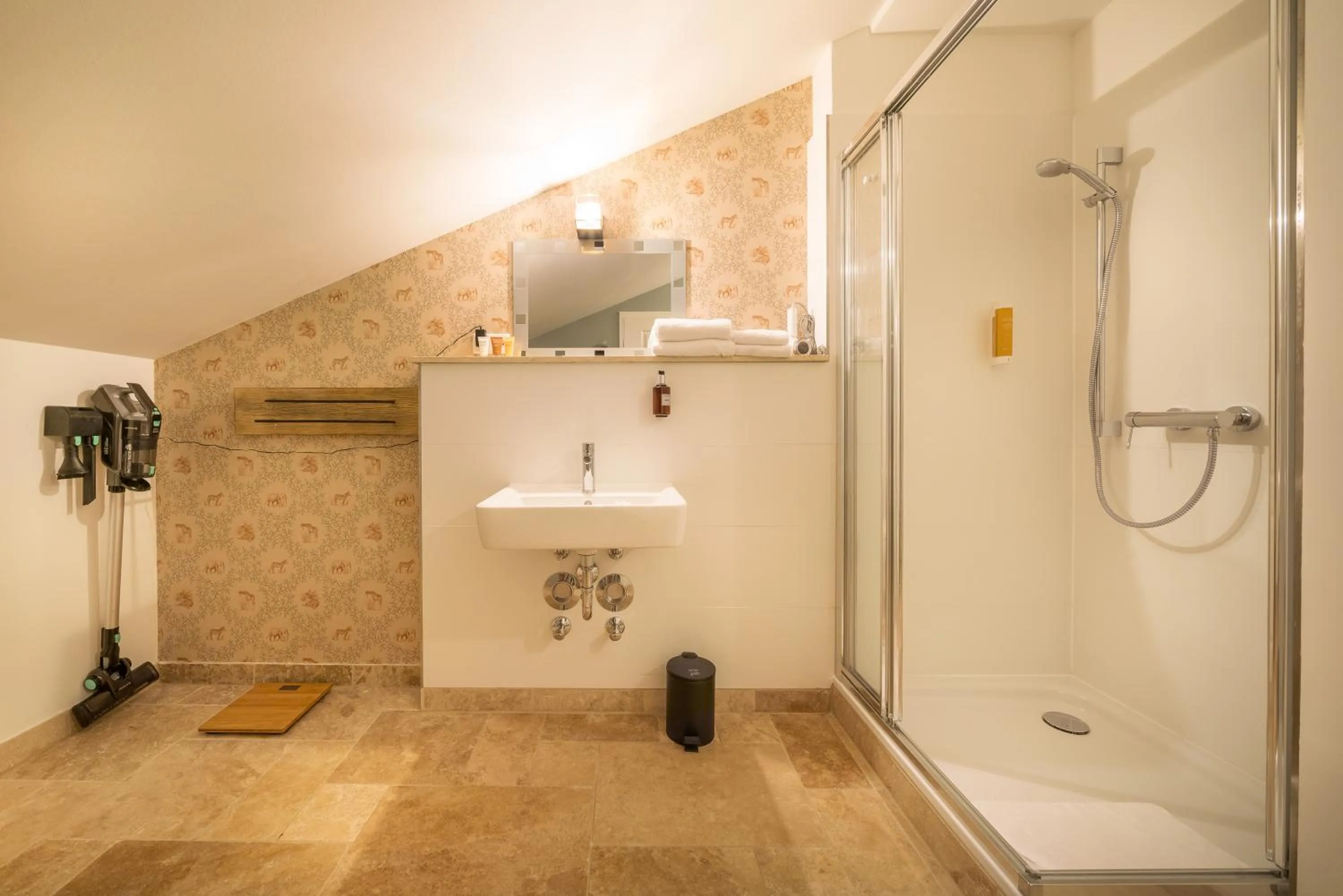 Shower in Design Apartments - "Villa Arnim"