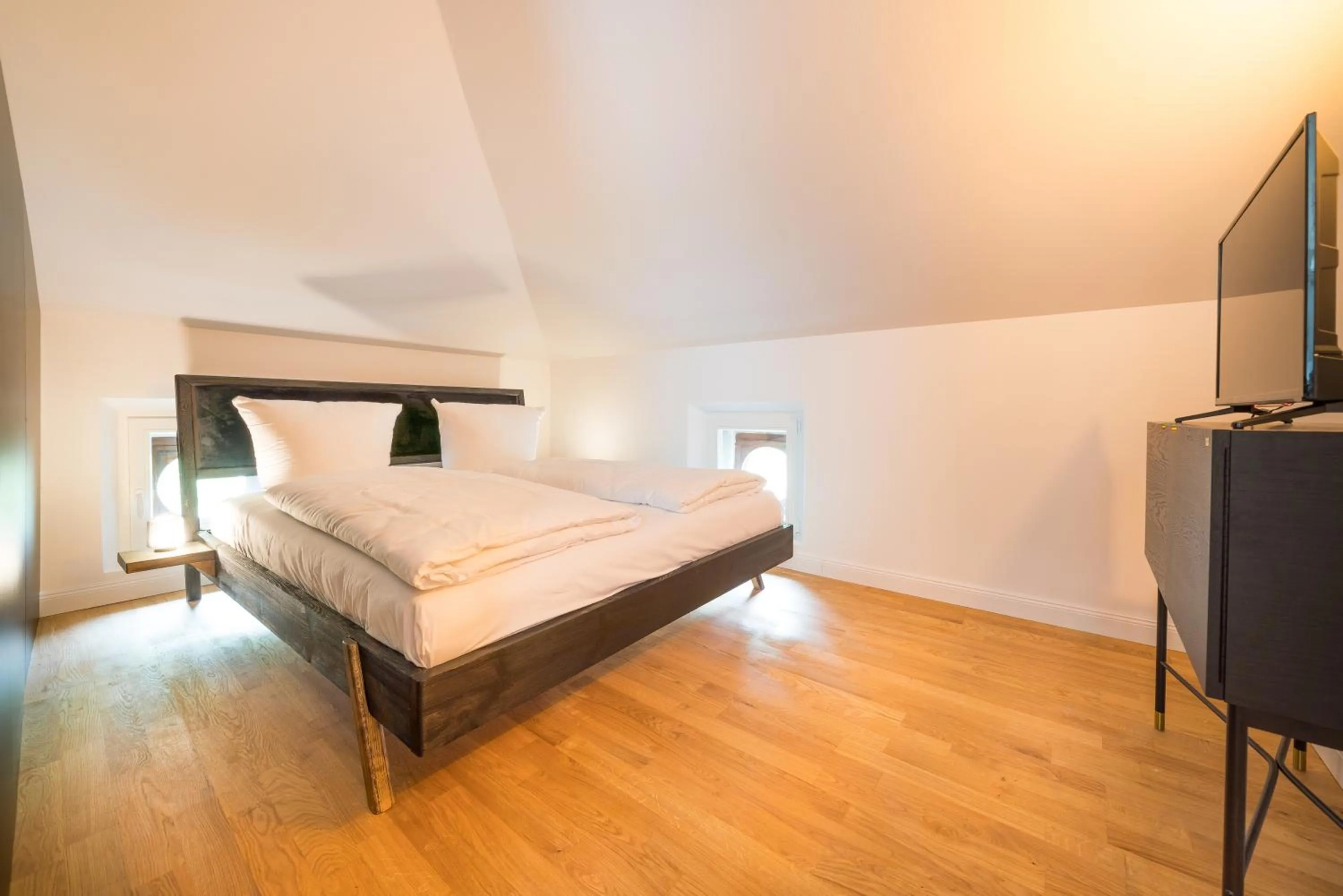 Bedroom, Bed in Design Apartments - "Villa Arnim"