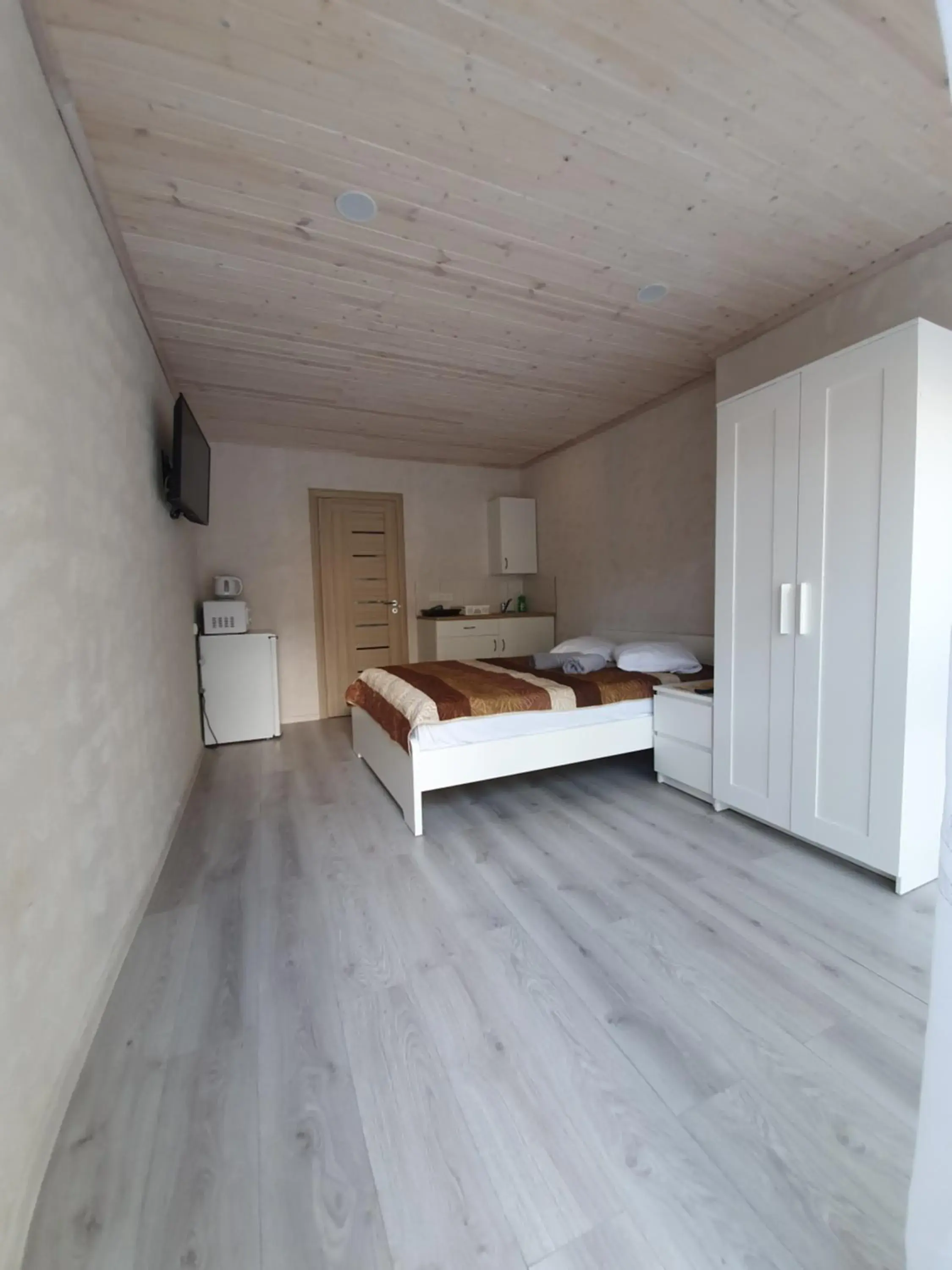 Double Room with Patio in Poilsio namai Banga Sventojoje Double Room with Patio in Poilsio namai Banga Sventojoje