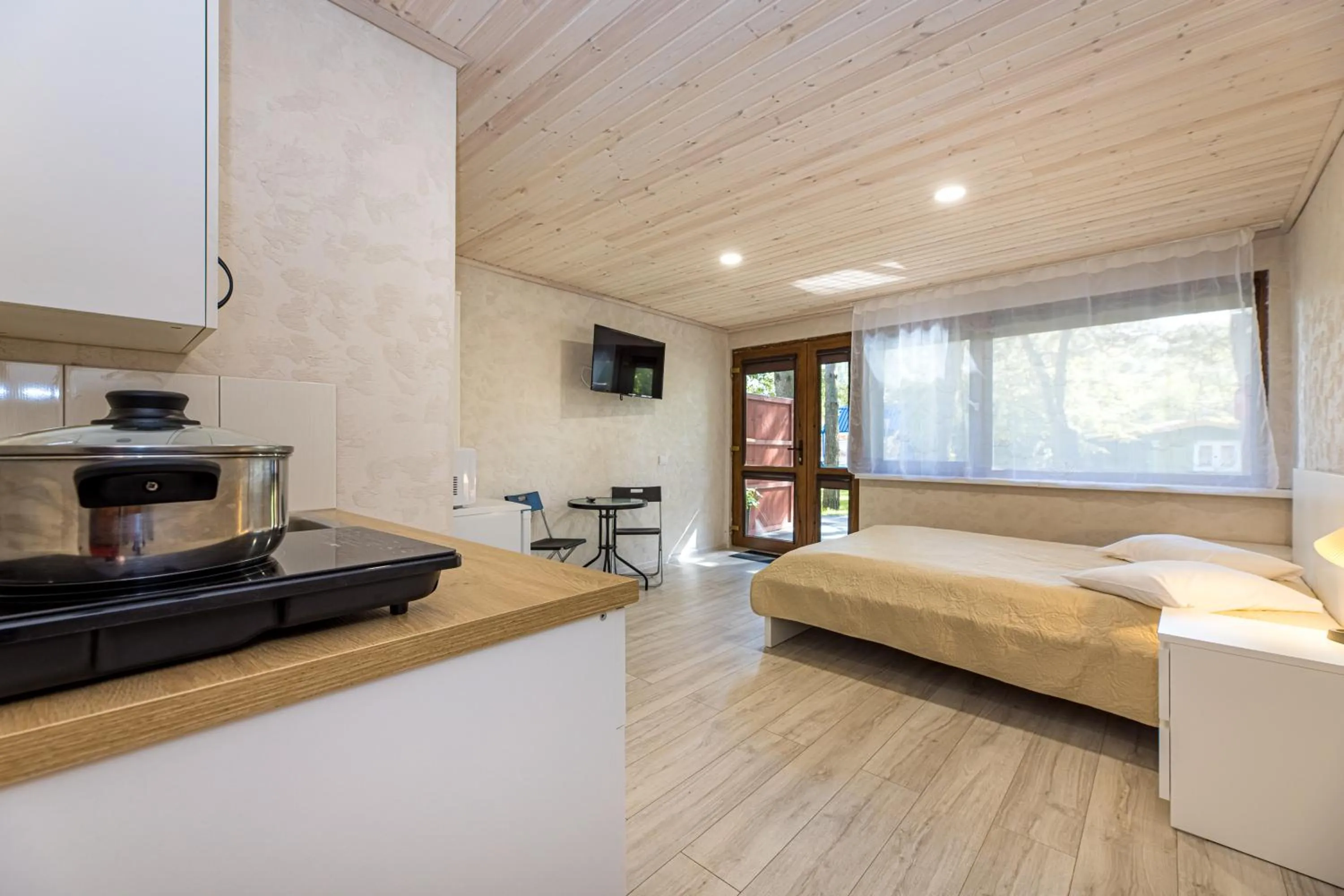 Bedroom in Poilsio namai Banga Sventojoje