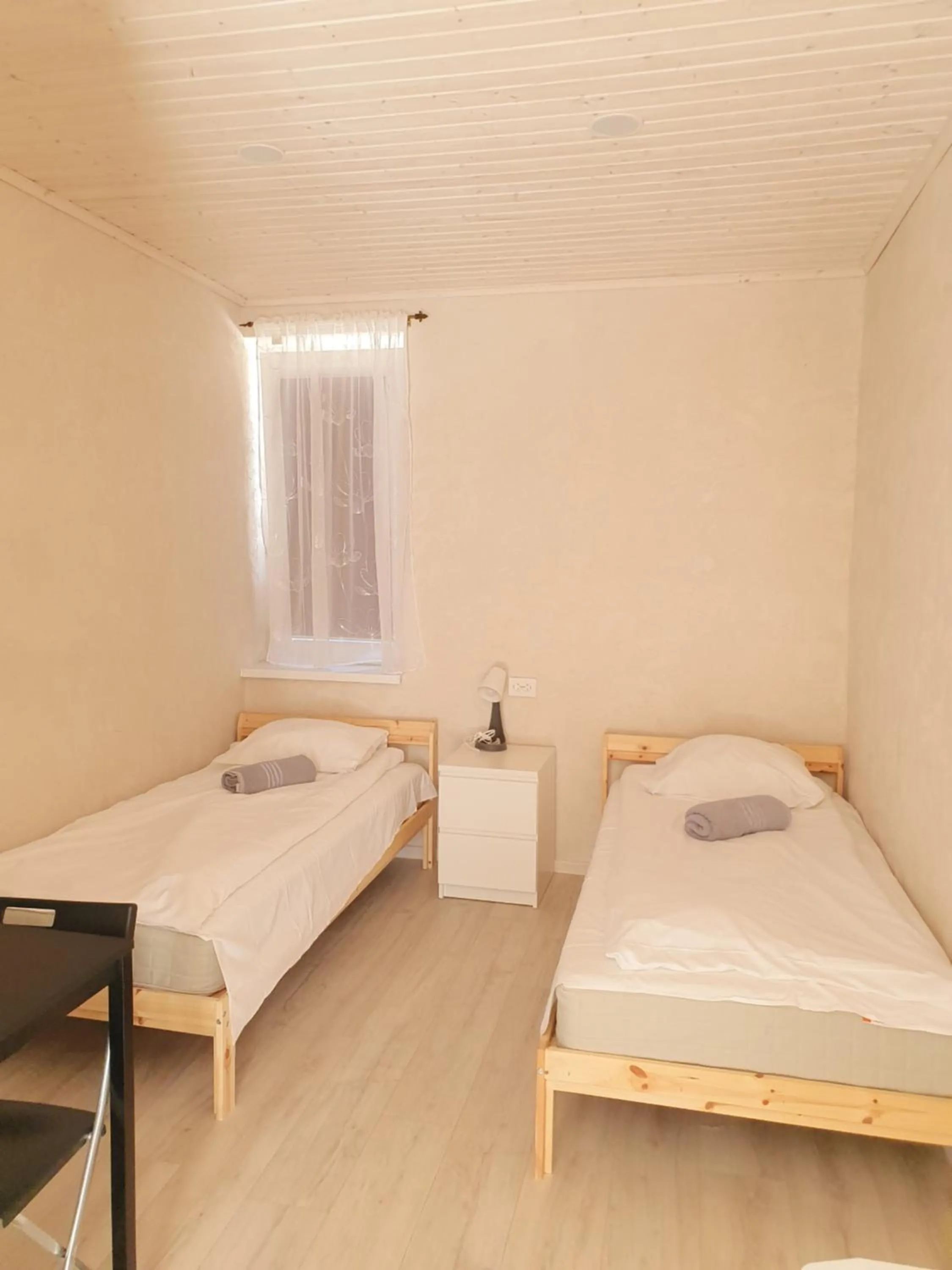 Bed in Poilsio namai Banga Sventojoje