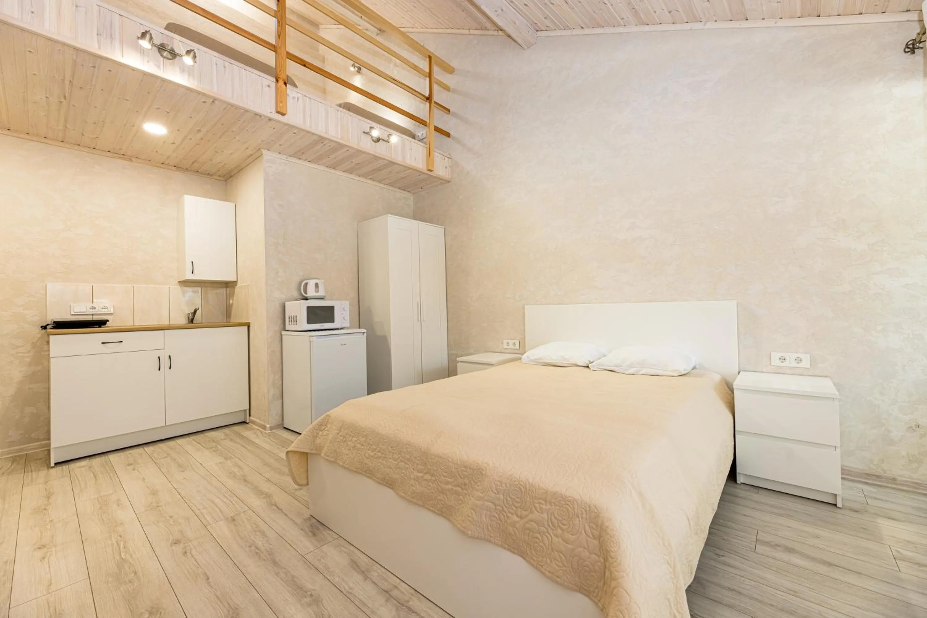 Bed in Poilsio namai Banga Sventojoje