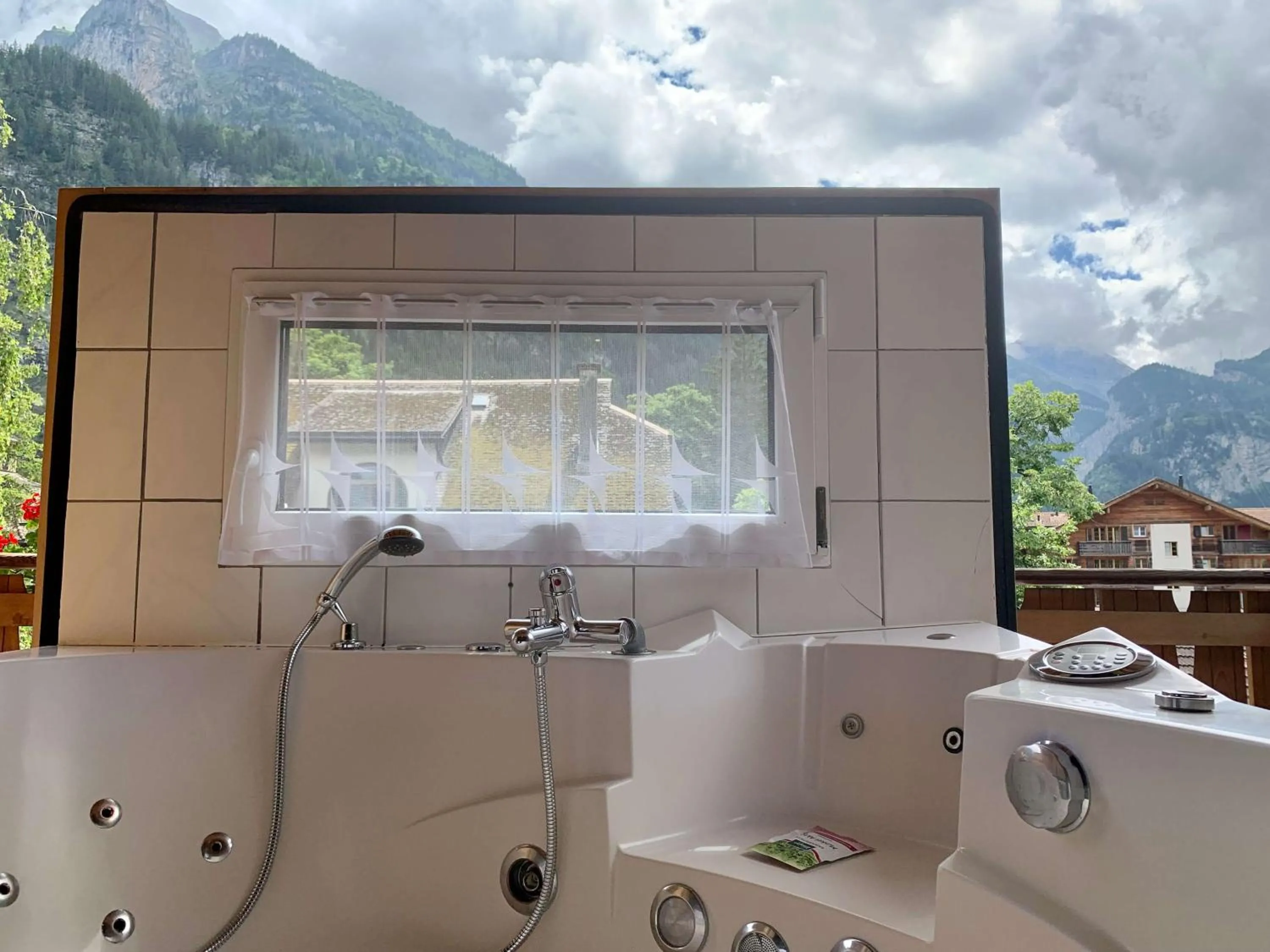 Hot Tub in Chalet Hotel Adler