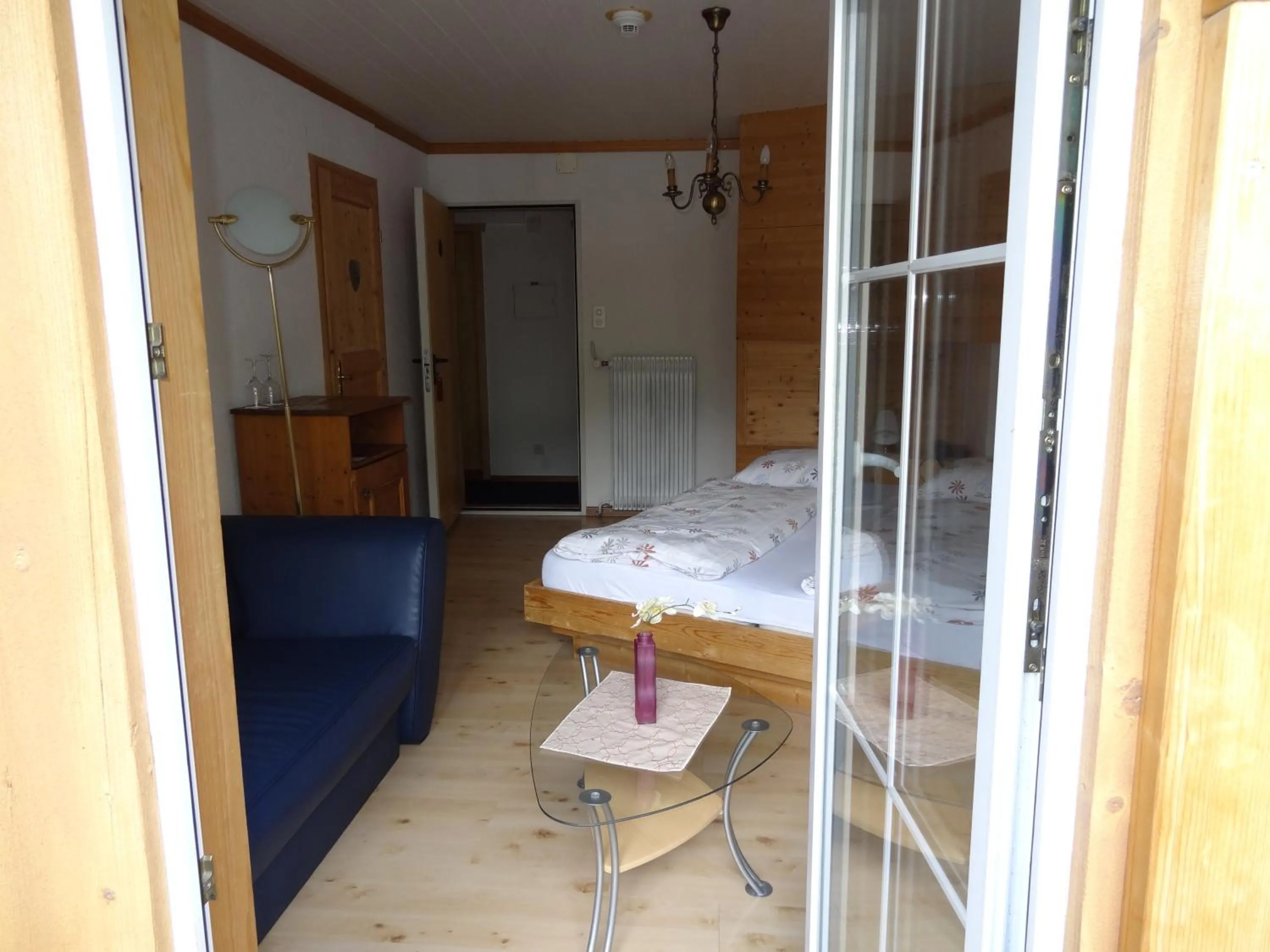 Bed in Chalet Hotel Adler