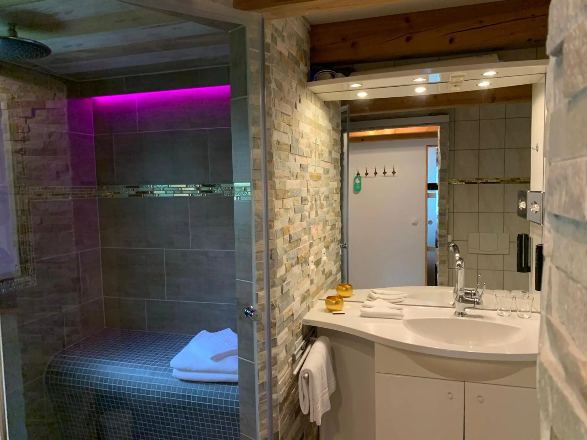 Steam room in Chalet Hotel Adler