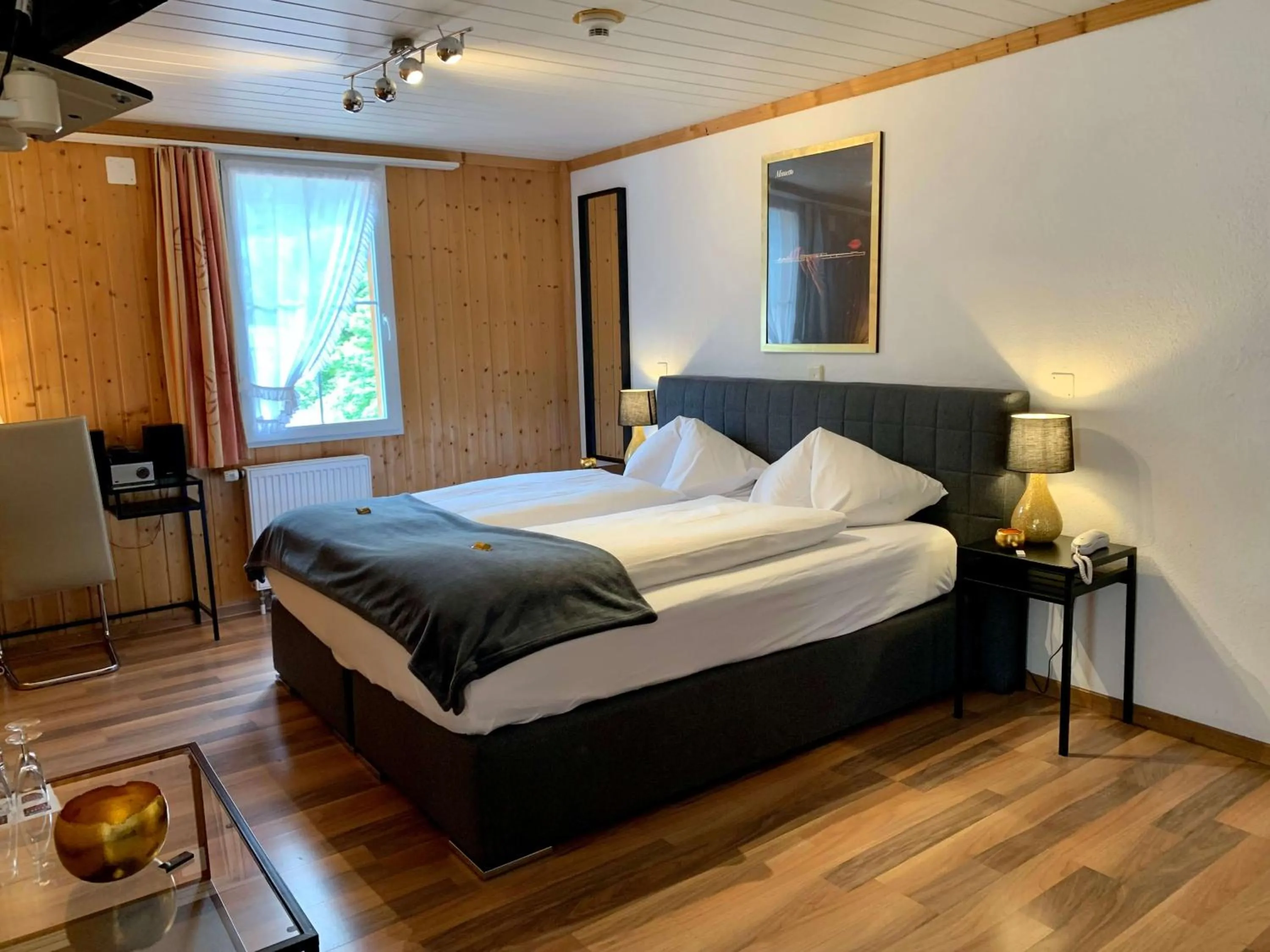 Bedroom, Bed in Chalet Hotel Adler