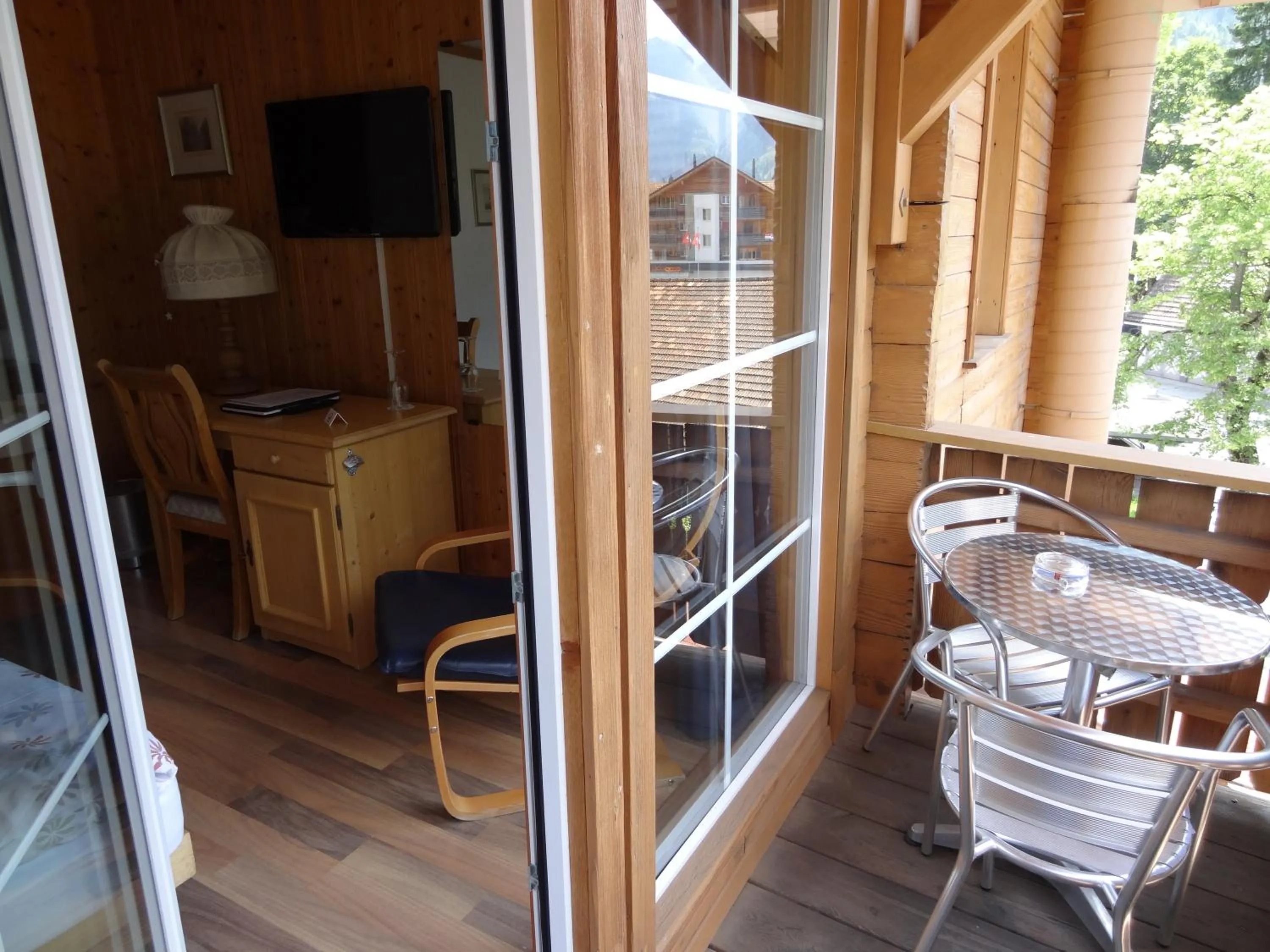 Balcony/Terrace in Chalet Hotel Adler