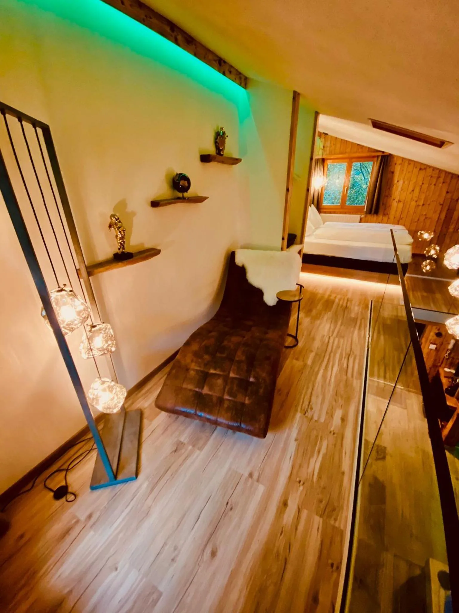 Seating area in Chalet Hotel Adler