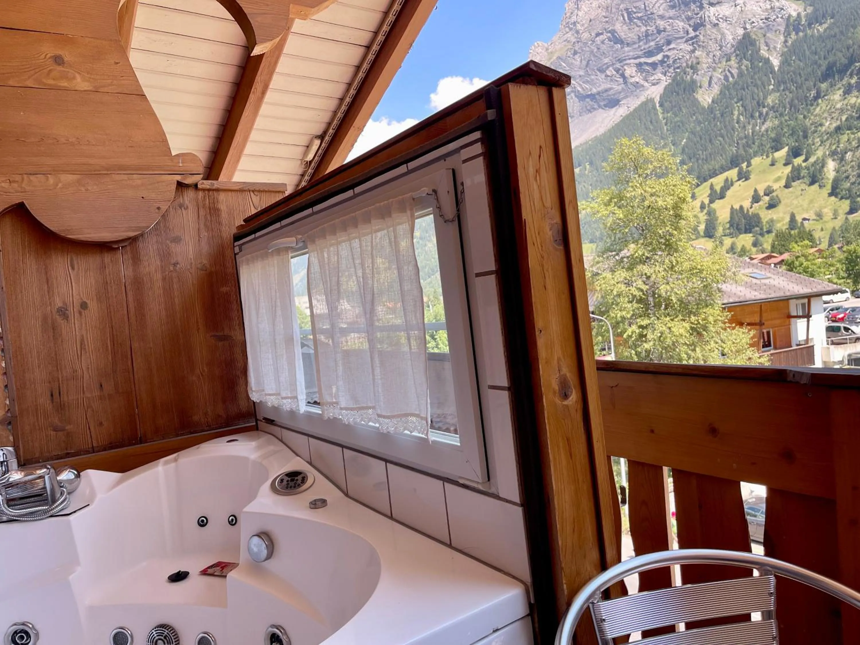 Hot Tub in Chalet Hotel Adler