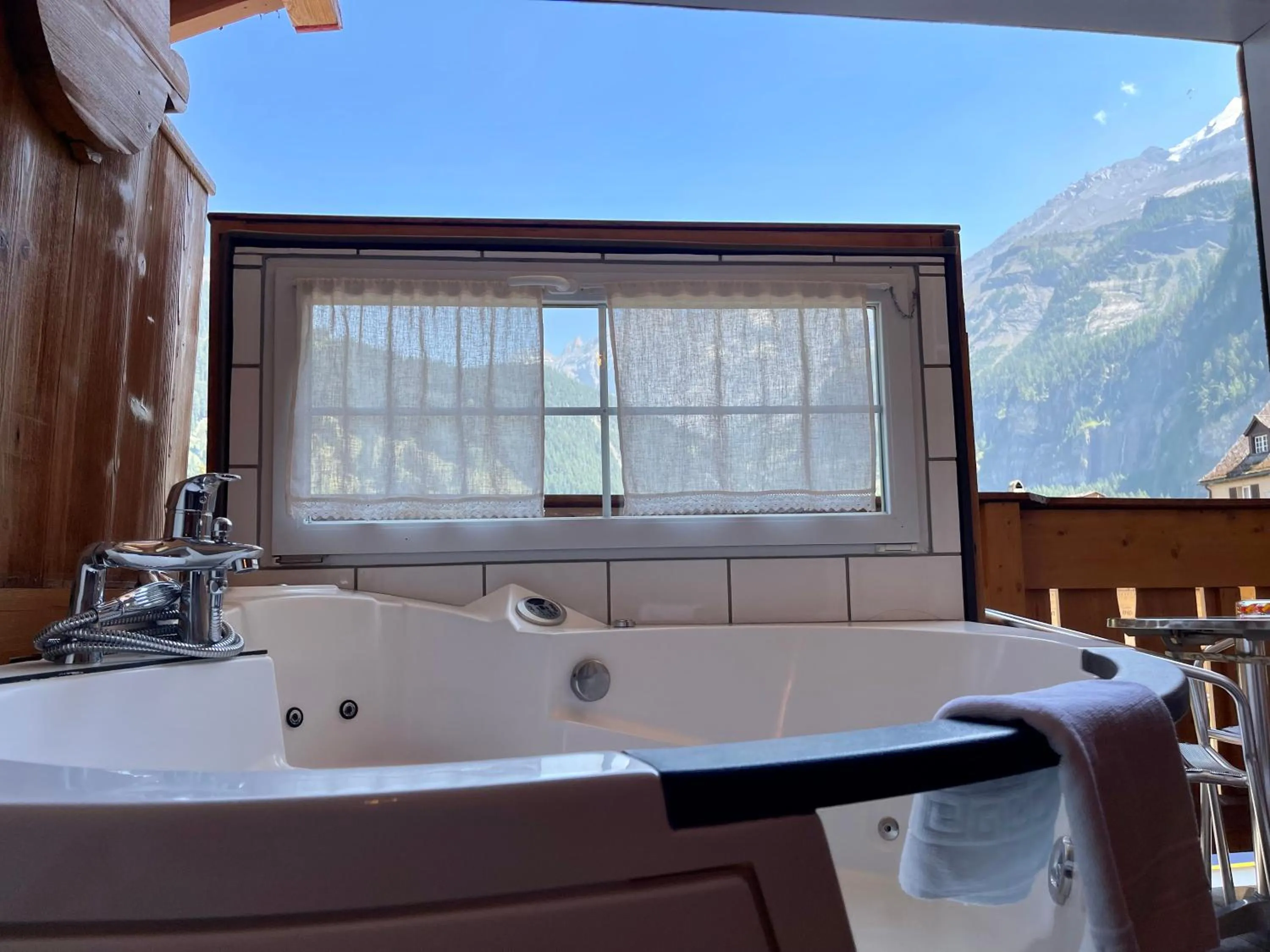 Hot Tub in Chalet Hotel Adler