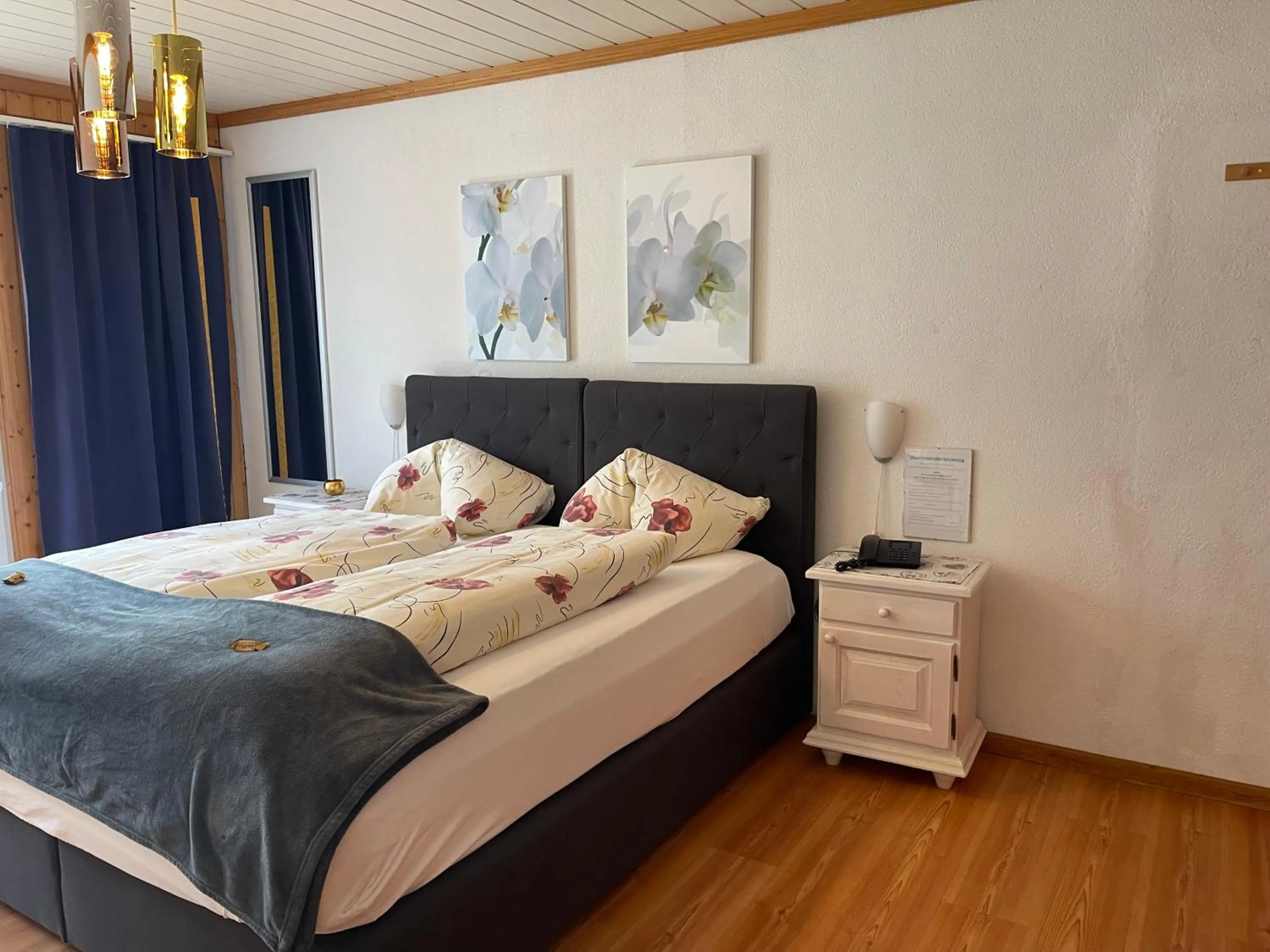 Bed in Chalet Hotel Adler