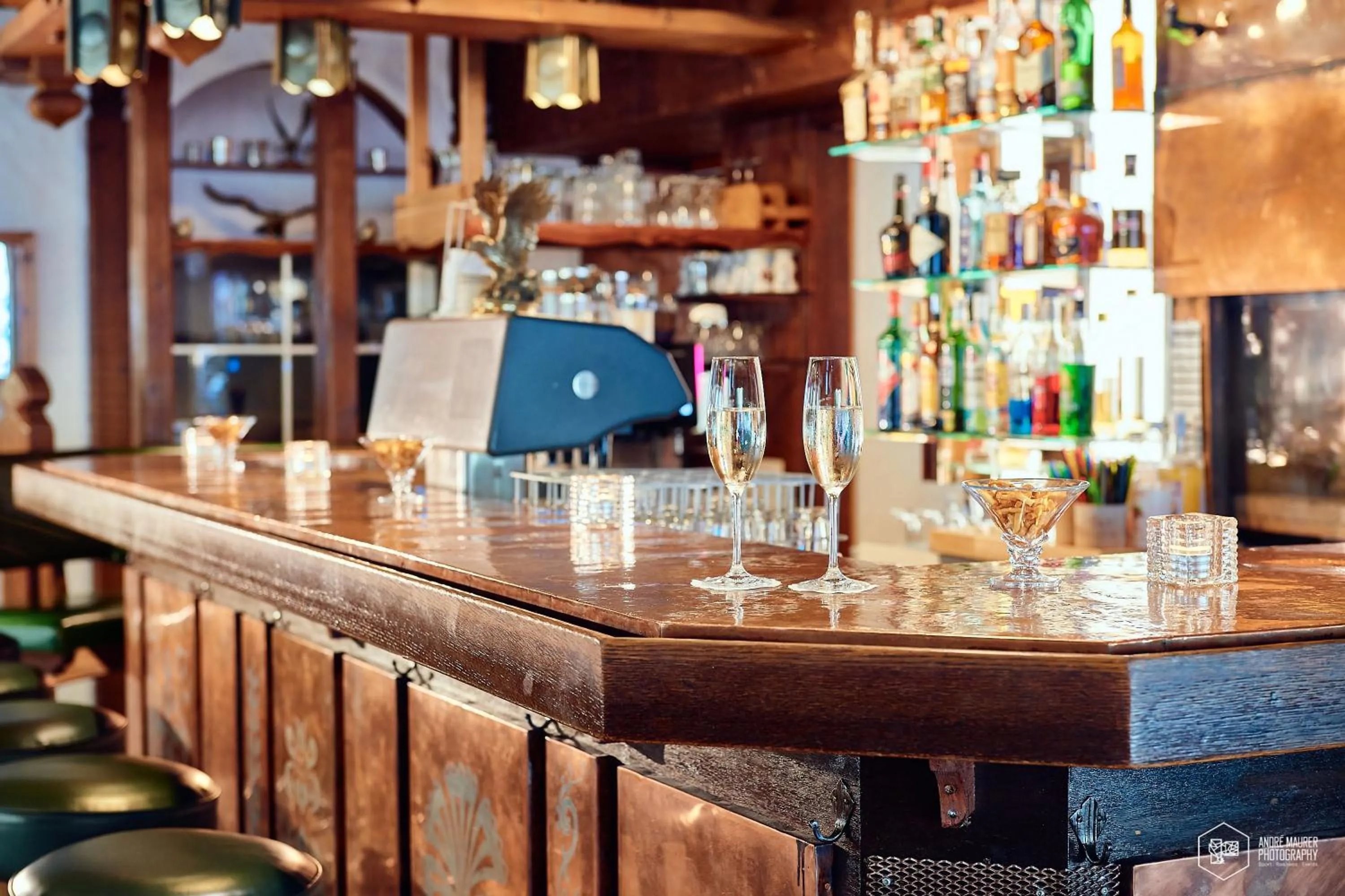 Lounge or bar in Chalet Hotel Adler