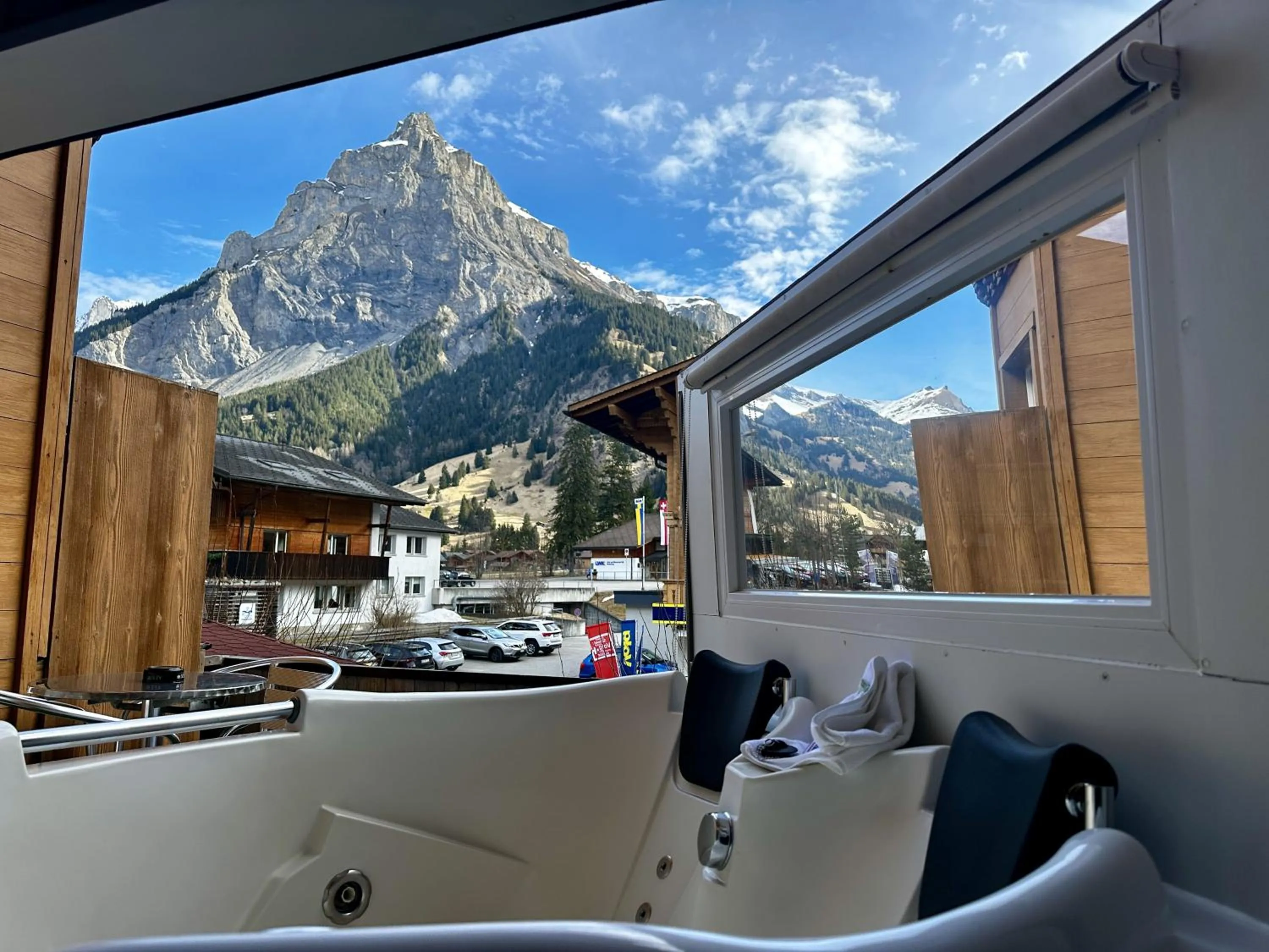 Hot Tub in Chalet Hotel Adler