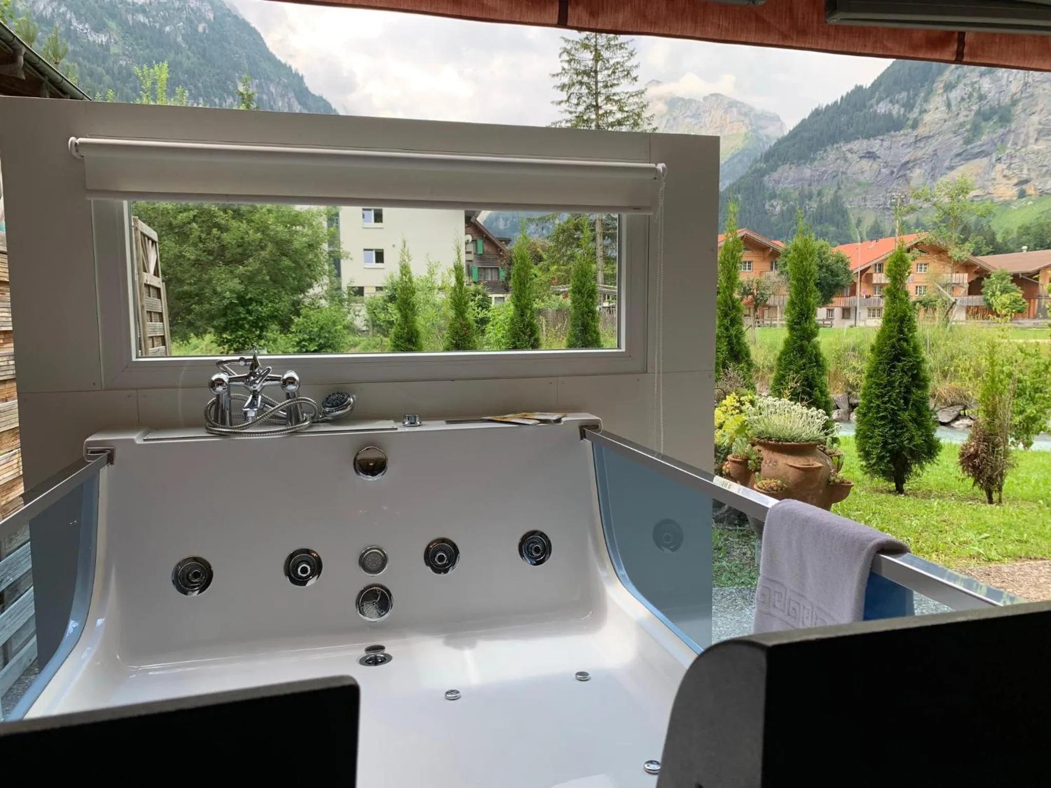 Hot Tub in Chalet Hotel Adler