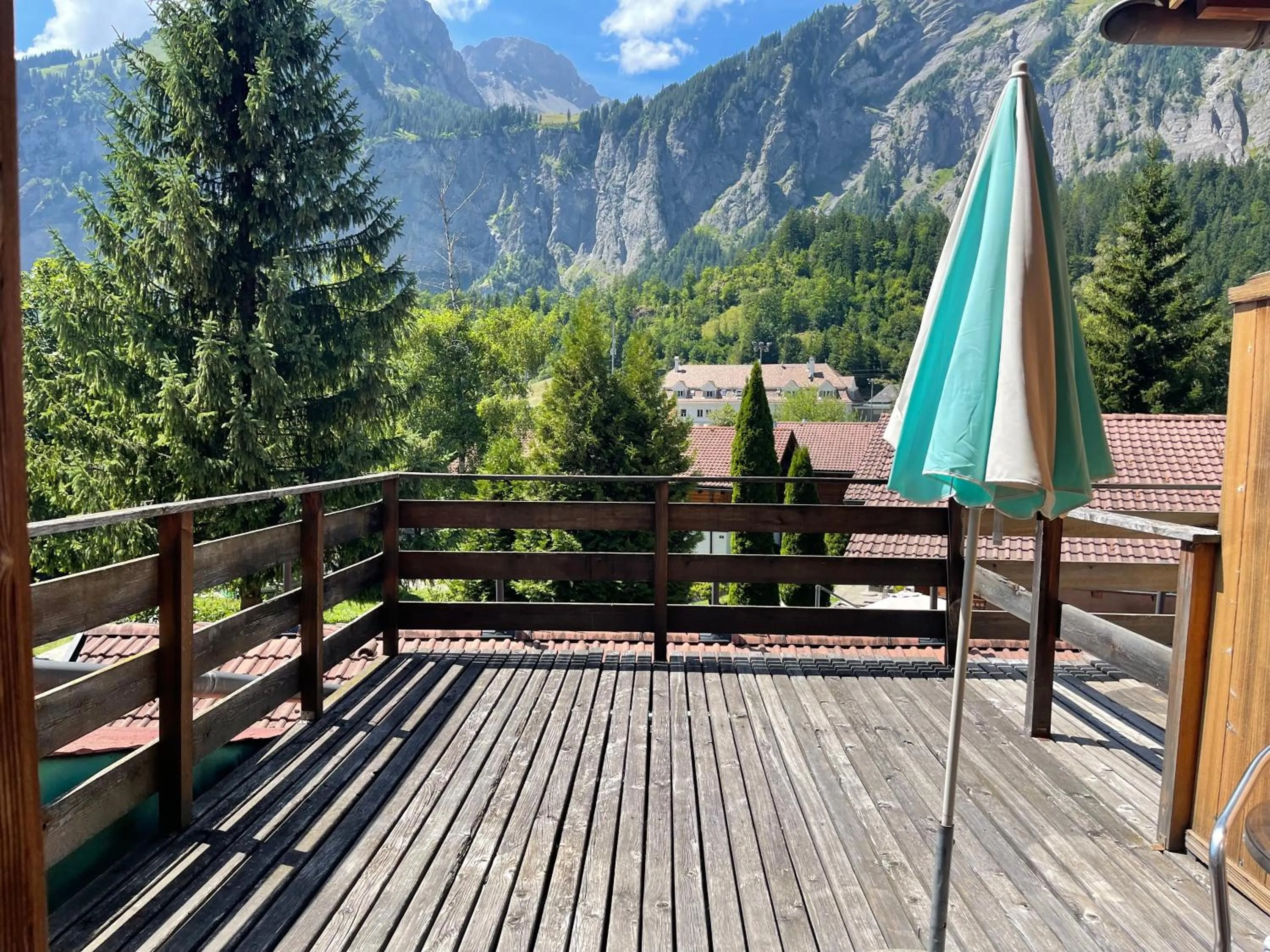 Balcony/Terrace in Chalet Hotel Adler