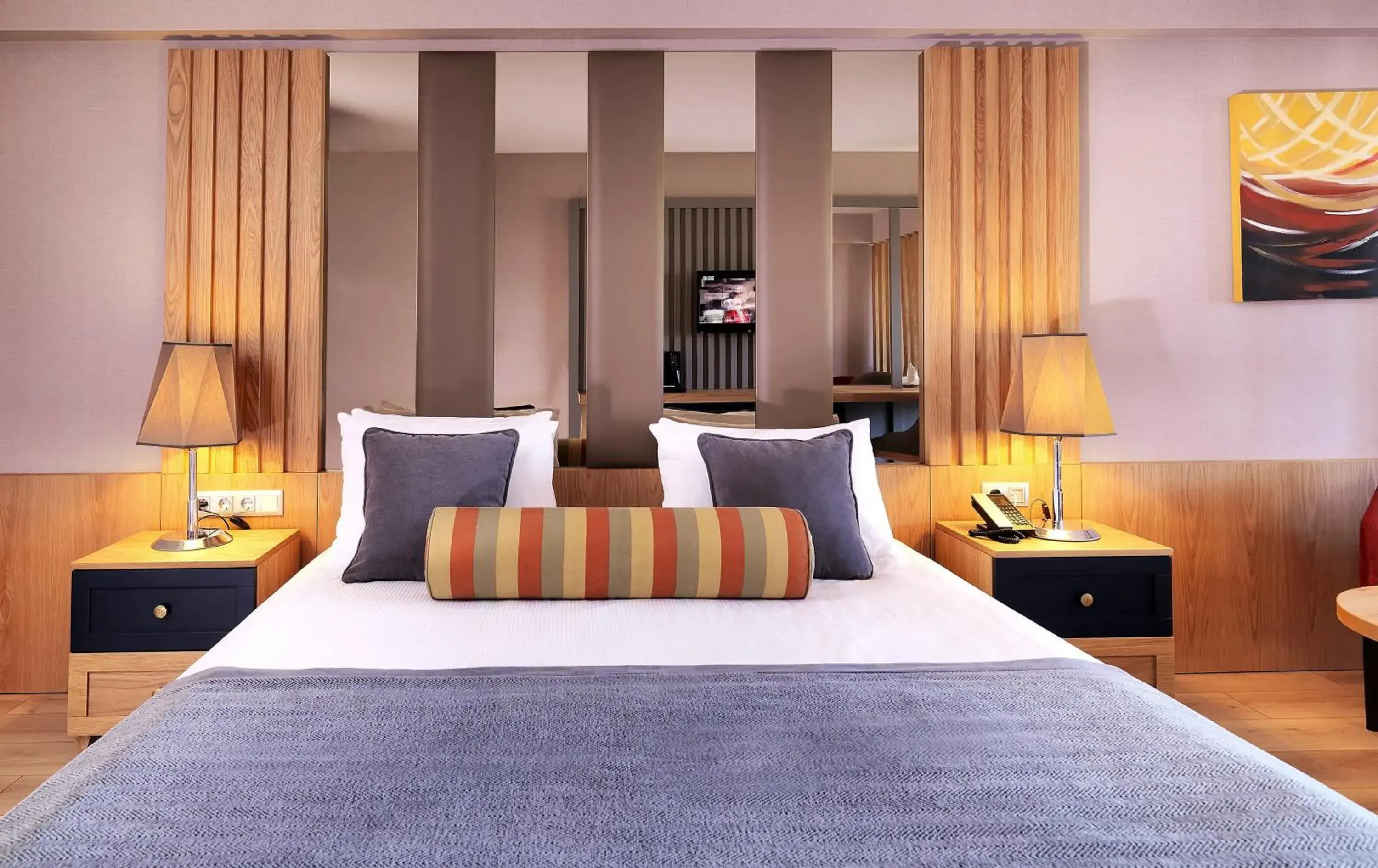 Bed in Imperial Türkiz Resort Hotel & SPA Bed in Imperial Türkiz Resort Hotel & SPA