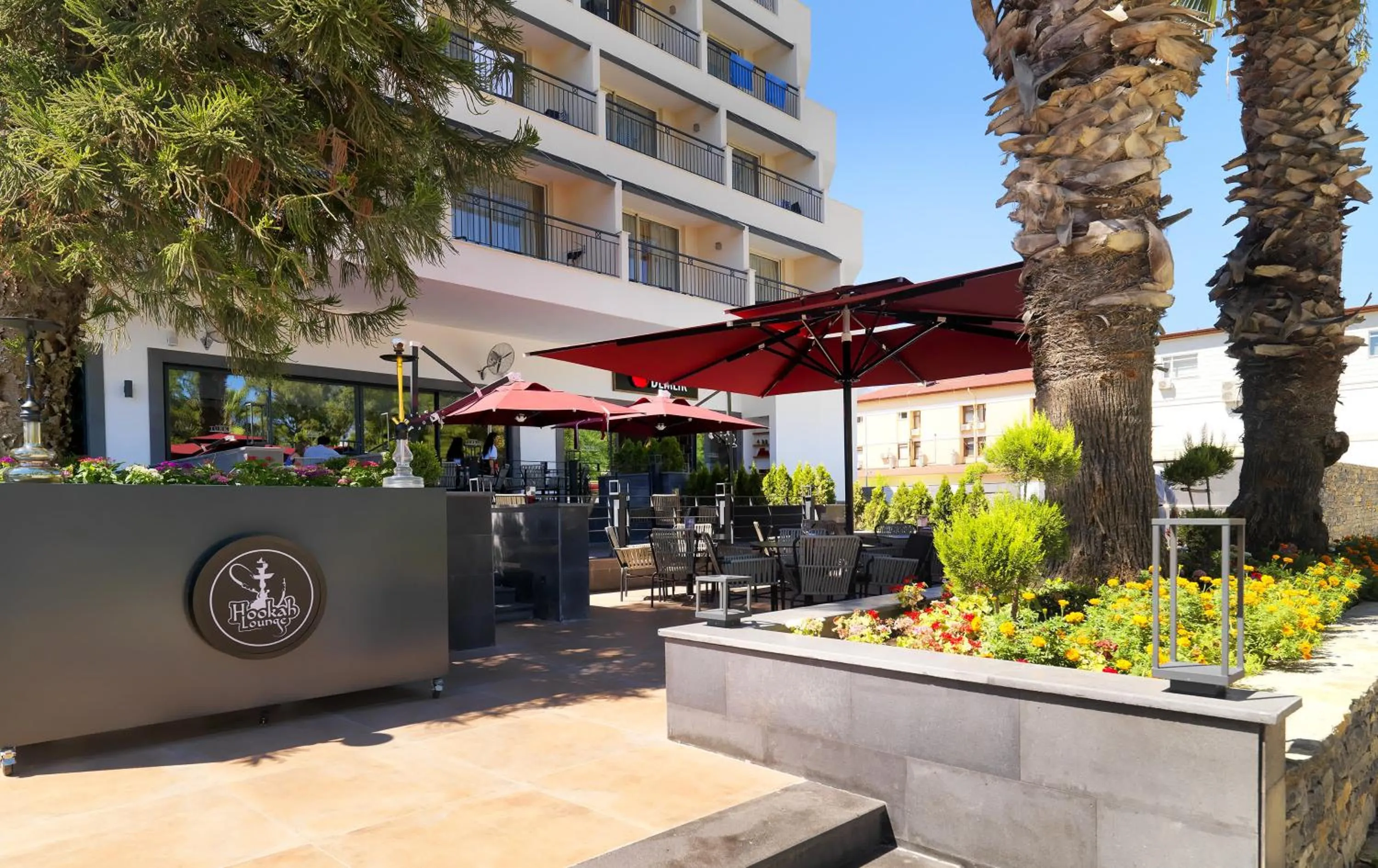 Patio in Imperial Türkiz Resort Hotel & SPA