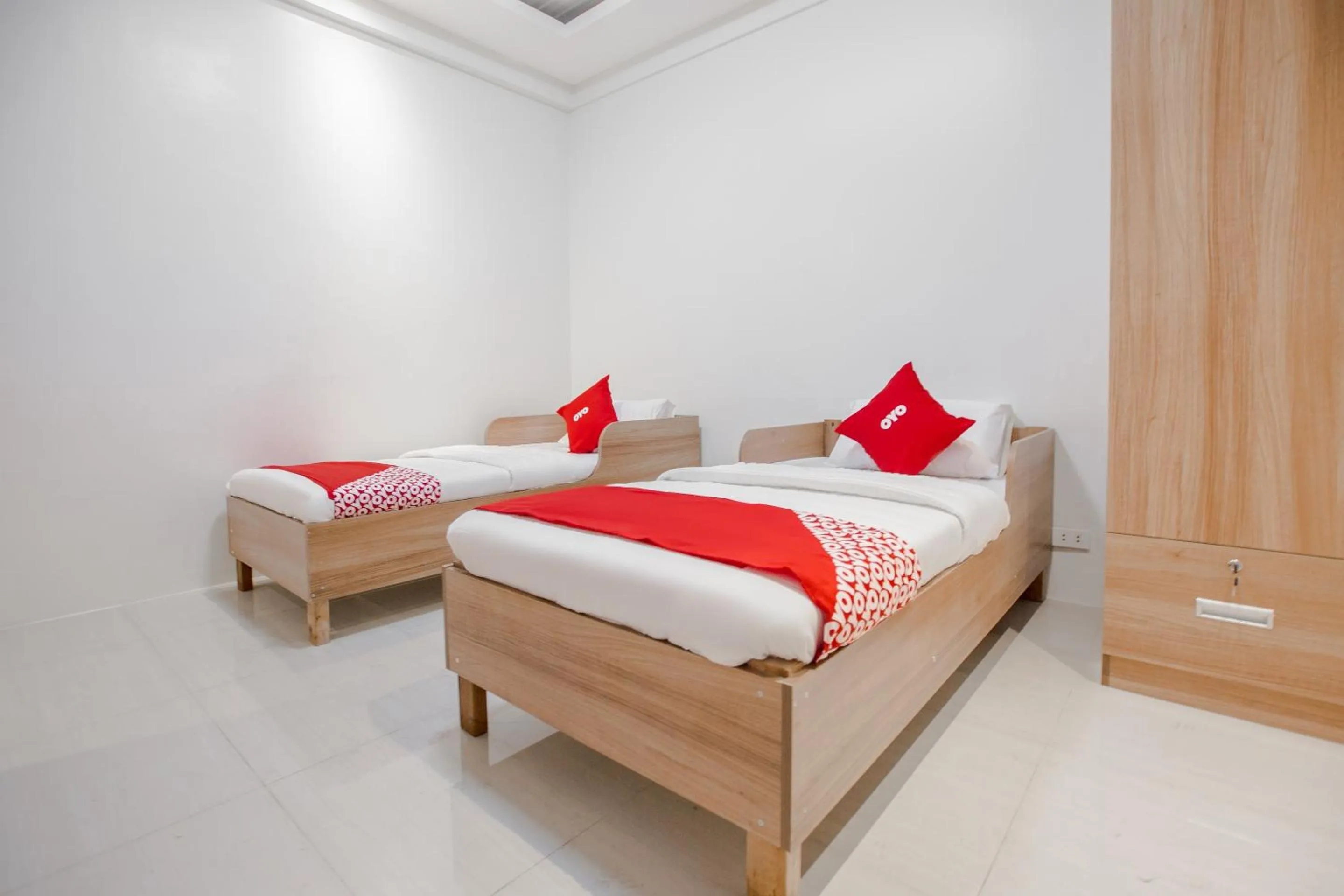 Bedroom in OYO 605 The Quarters