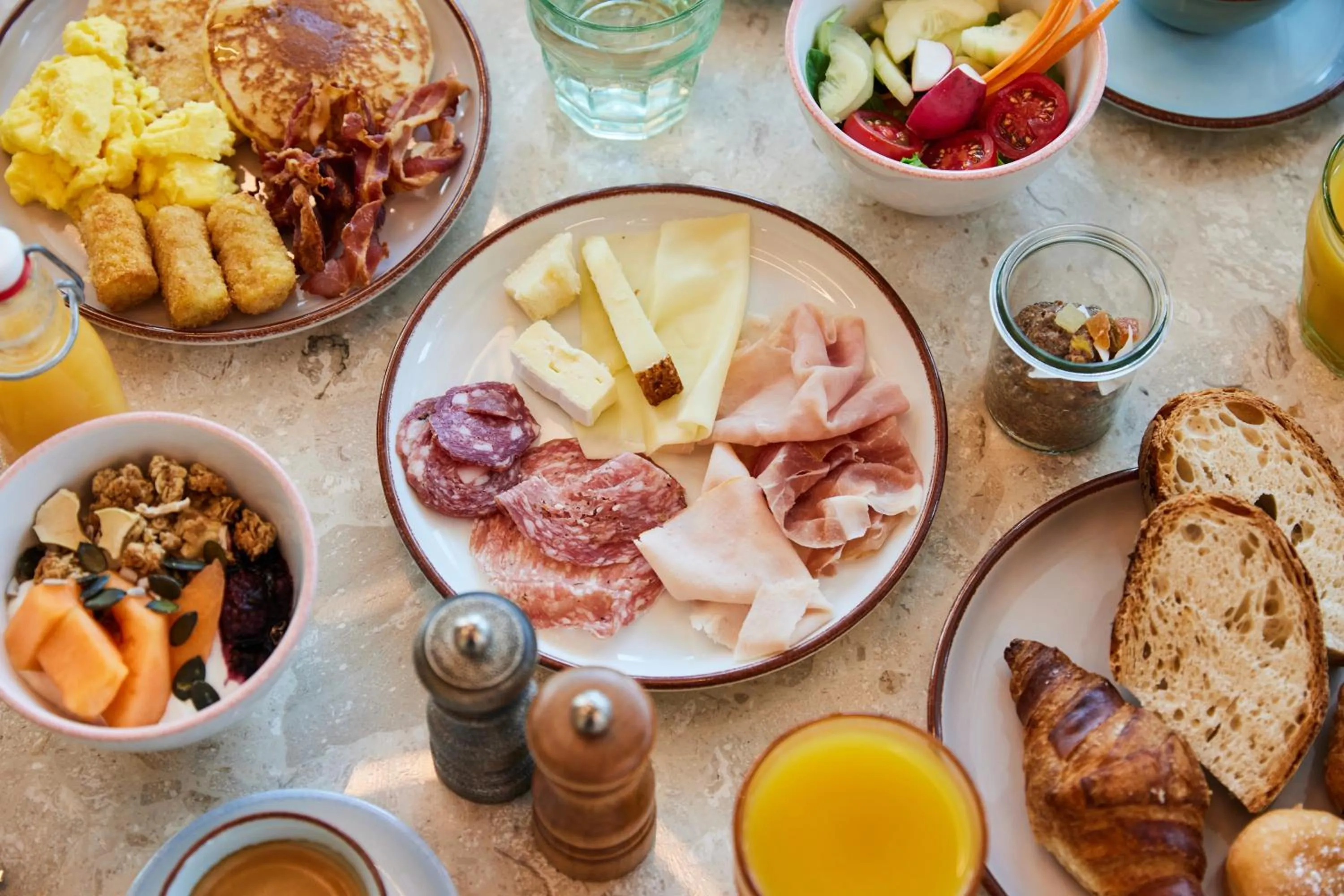 Breakfast in The Social Hub Bologna