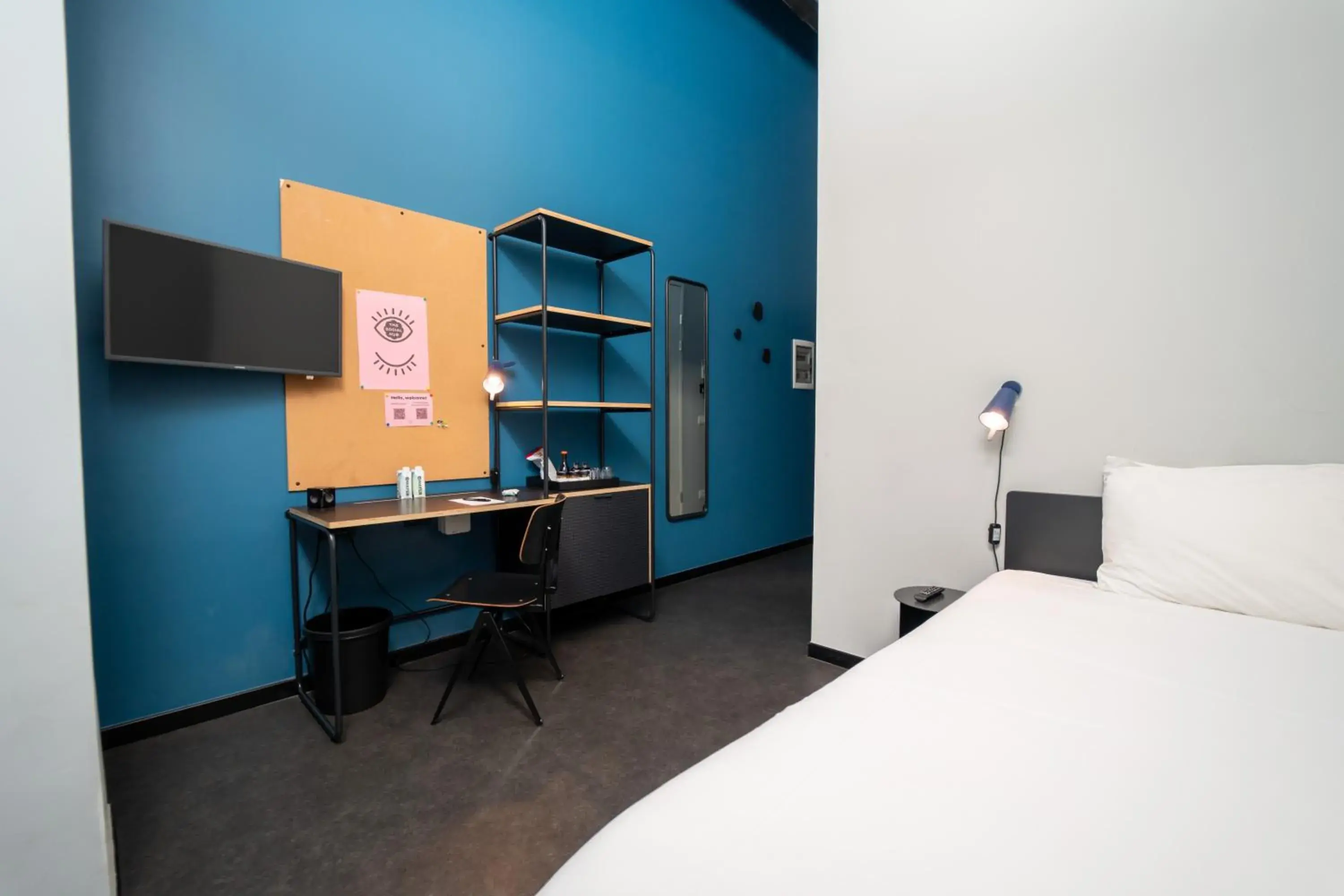 Bedroom, Bed in The Social Hub Bologna Bedroom, Bed in The Social Hub Bologna