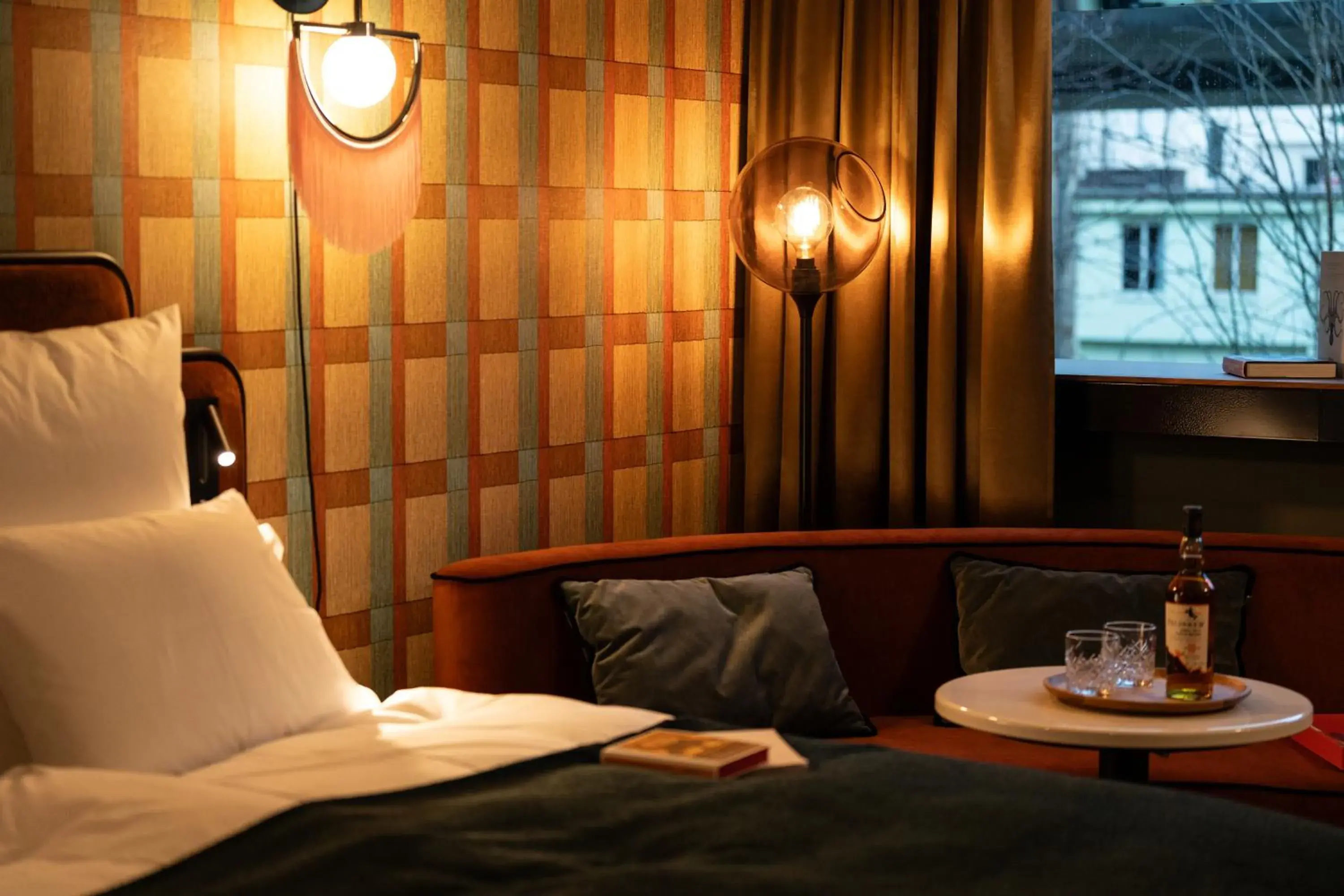 Bed in The Home Hotel Zürich - a member of DESIGN HOTELS Bed in The Home Hotel Zürich - a member of DESIGN HOTELS