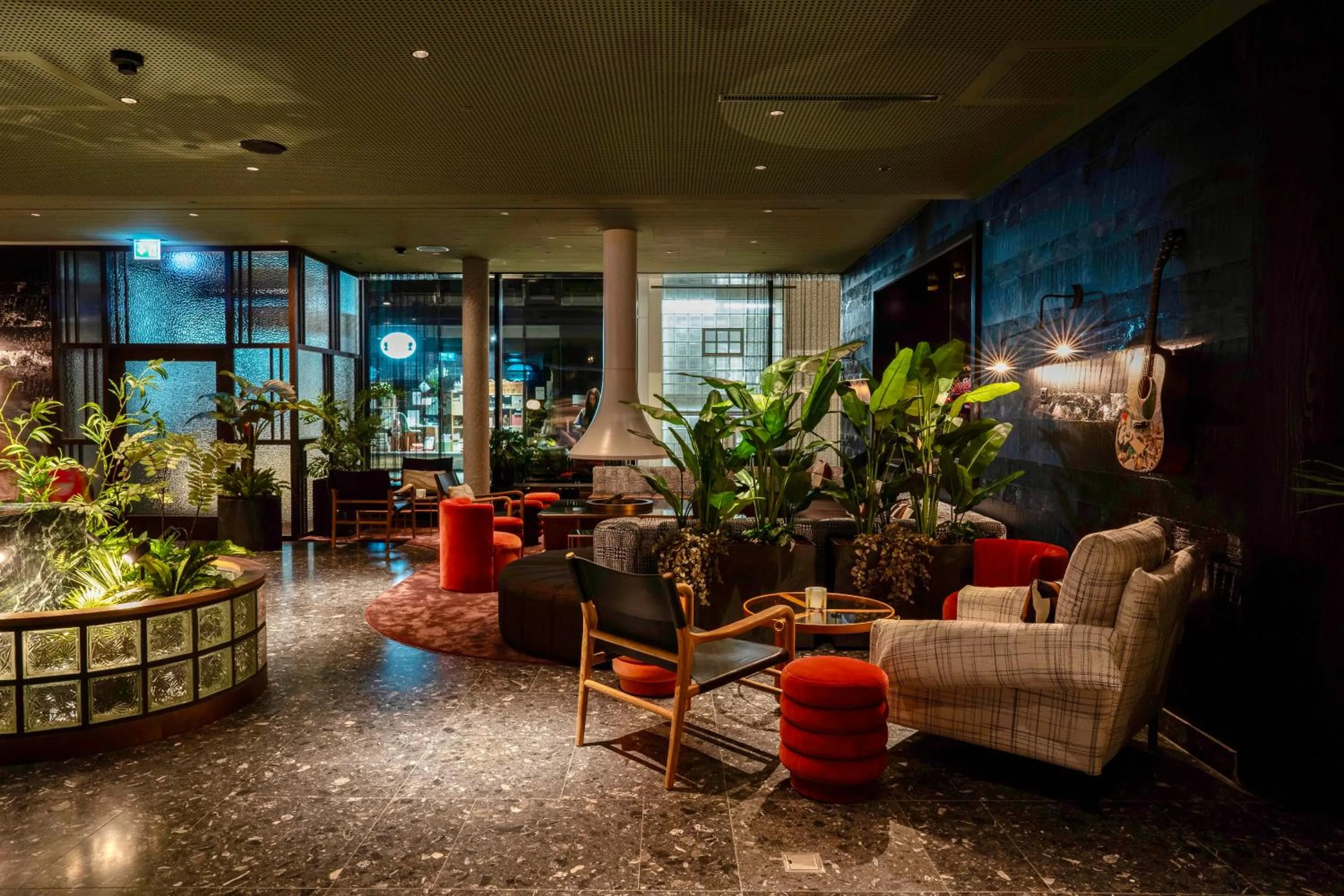 Lobby or reception in The Home Hotel Zürich - a member of DESIGN HOTELS