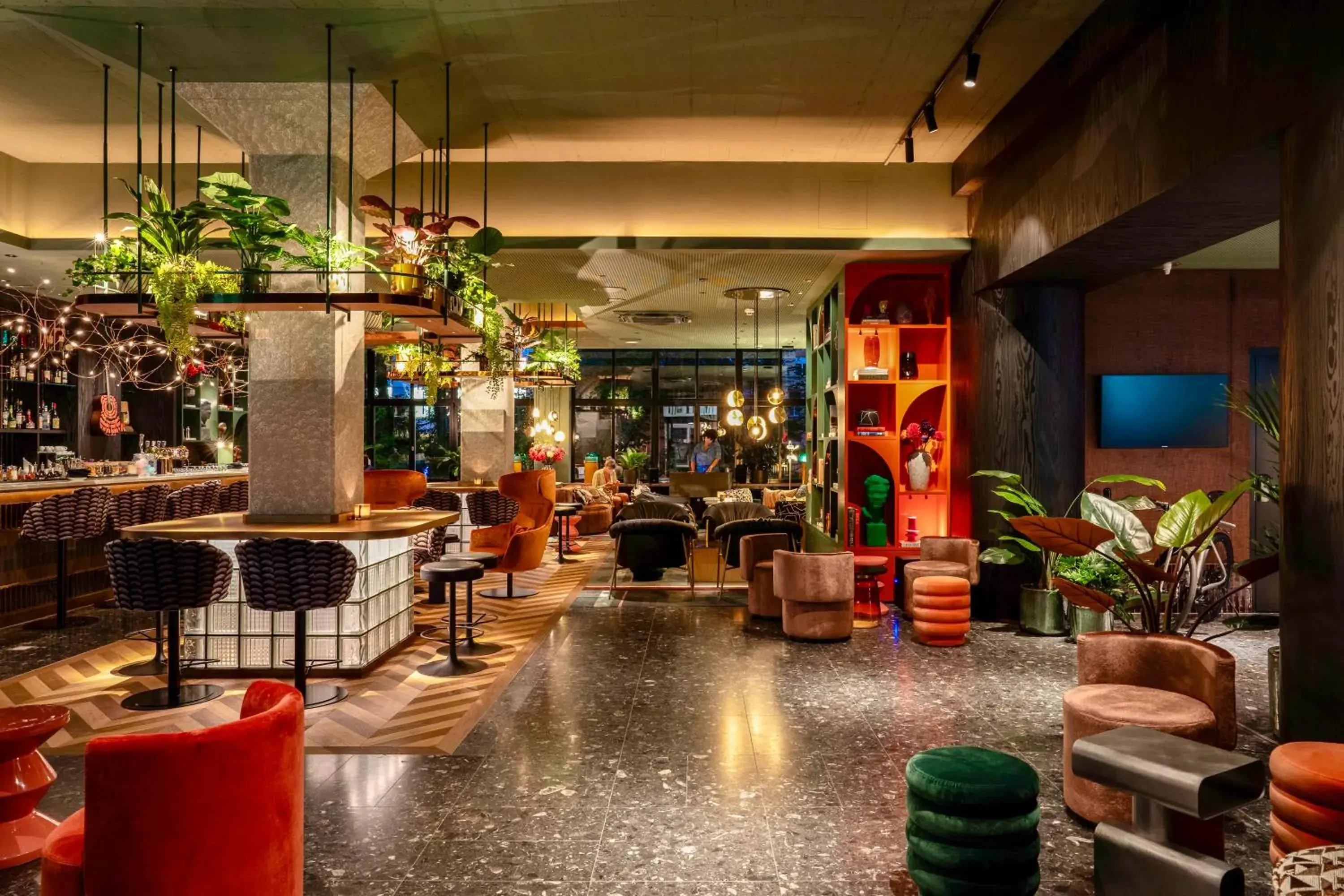 Lobby or reception in The Home Hotel Zürich - a member of DESIGN HOTELS Lobby or reception in The Home Hotel Zürich - a member of DESIGN HOTELS