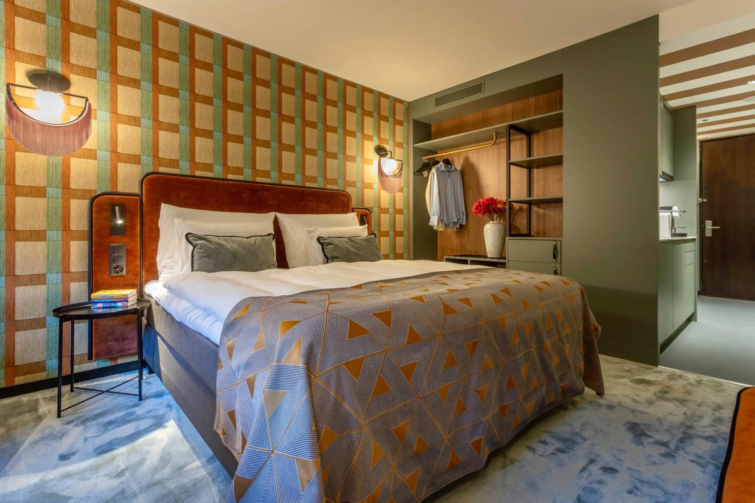 Bed in The Home Hotel Zürich - a member of DESIGN HOTELS Bed in The Home Hotel Zürich - a member of DESIGN HOTELS