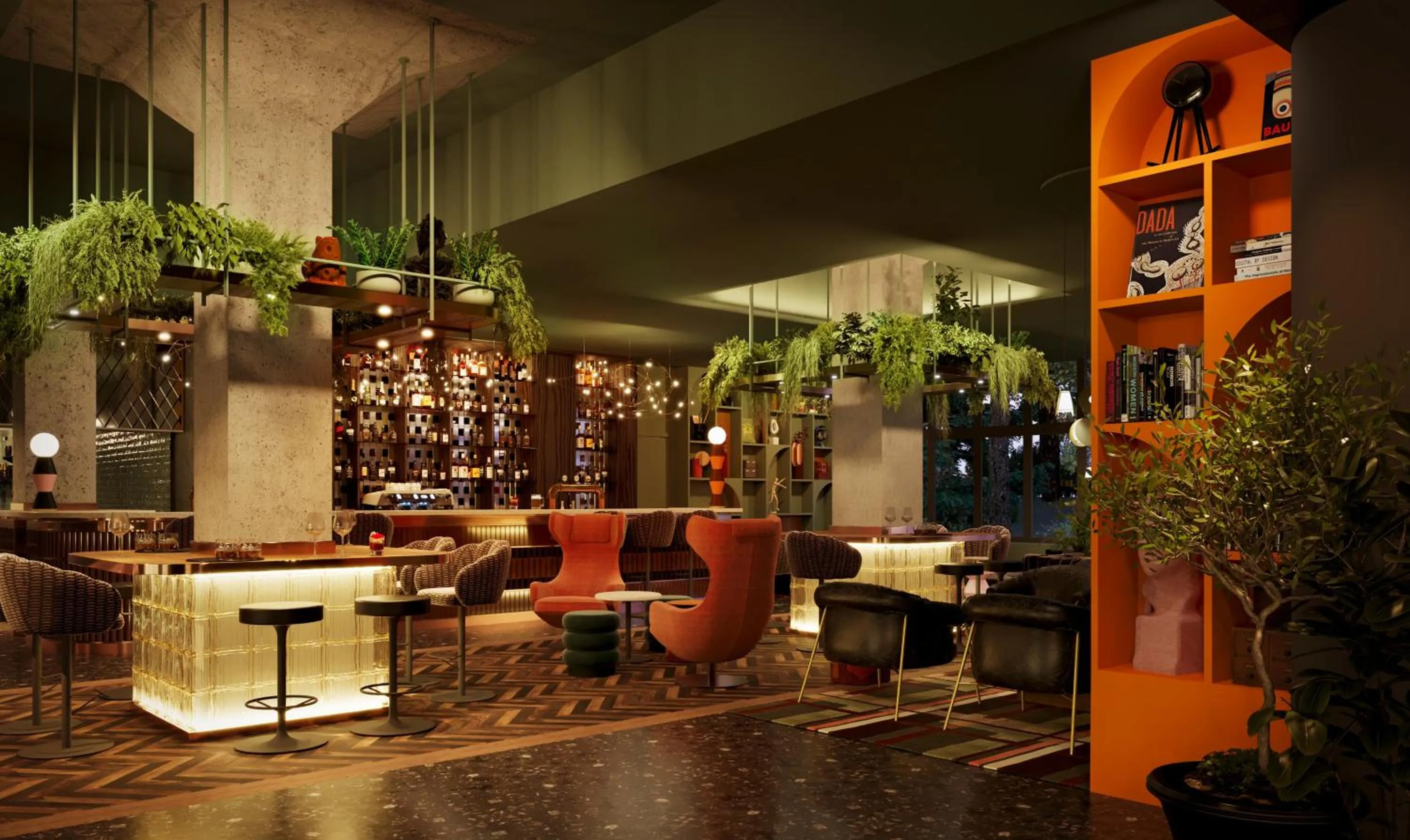 Restaurant/places to eat in The Home Hotel Zürich - a member of DESIGN HOTELS