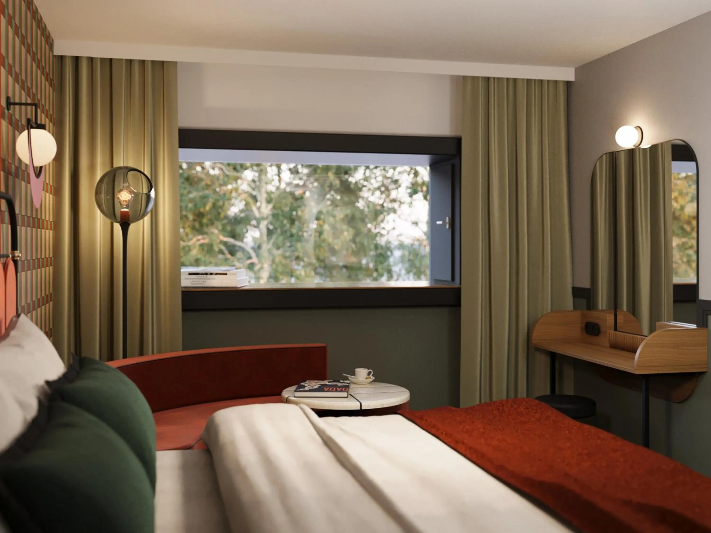 Bed in The Home Hotel Zürich - a member of DESIGN HOTELS