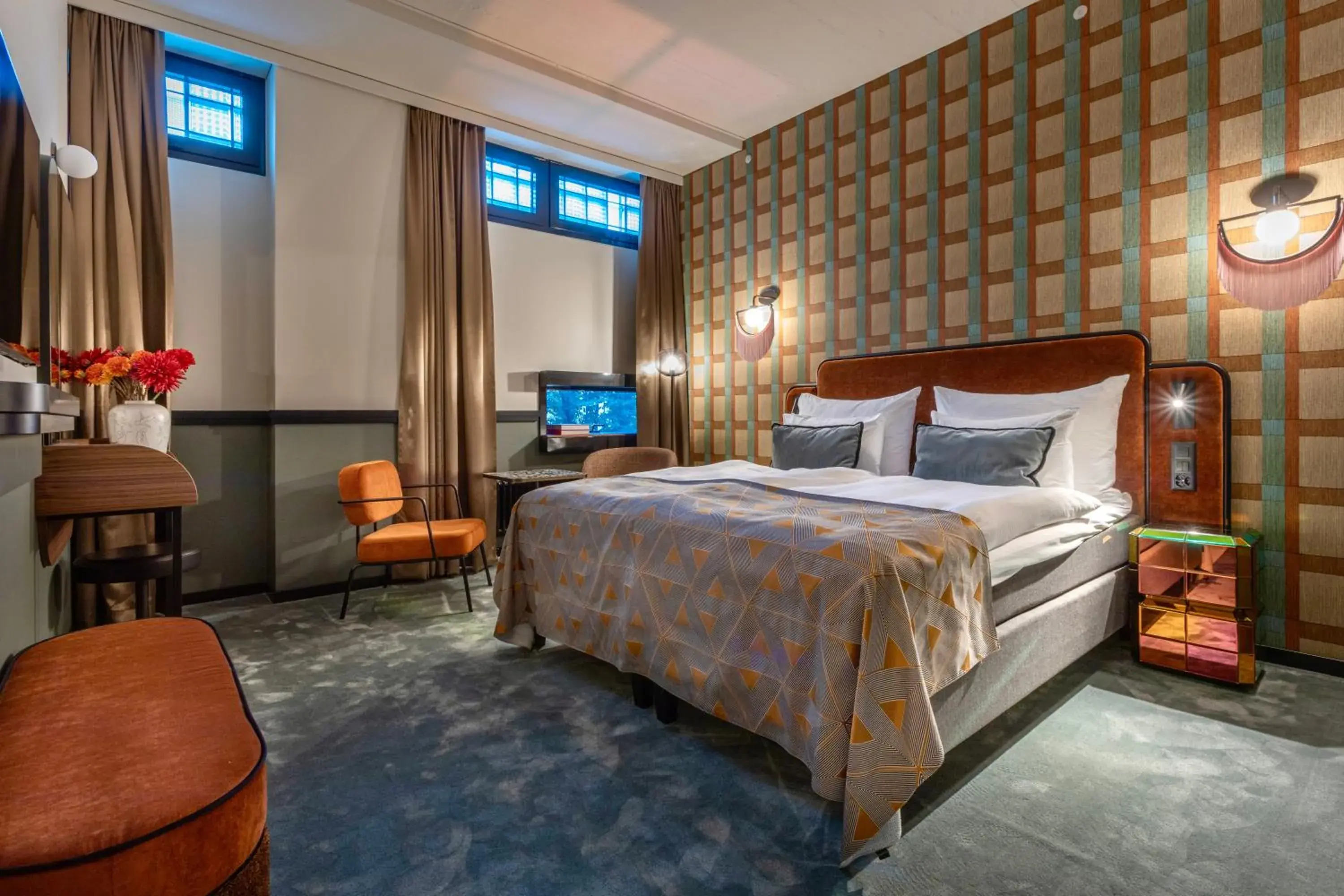 Bed in The Home Hotel Zürich - a member of DESIGN HOTELS Bed in The Home Hotel Zürich - a member of DESIGN HOTELS