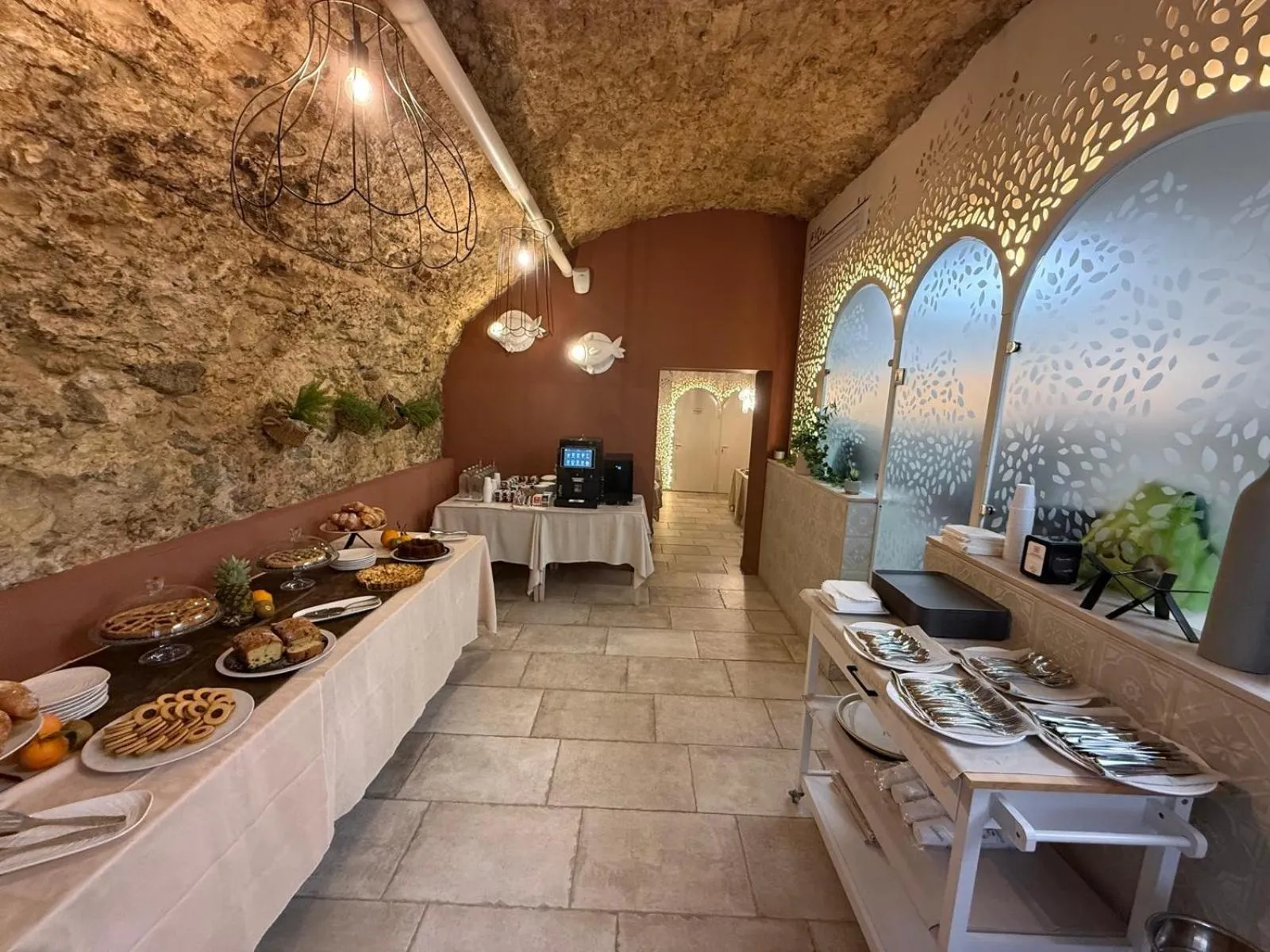 Food and drinks in Franco's House Tropea