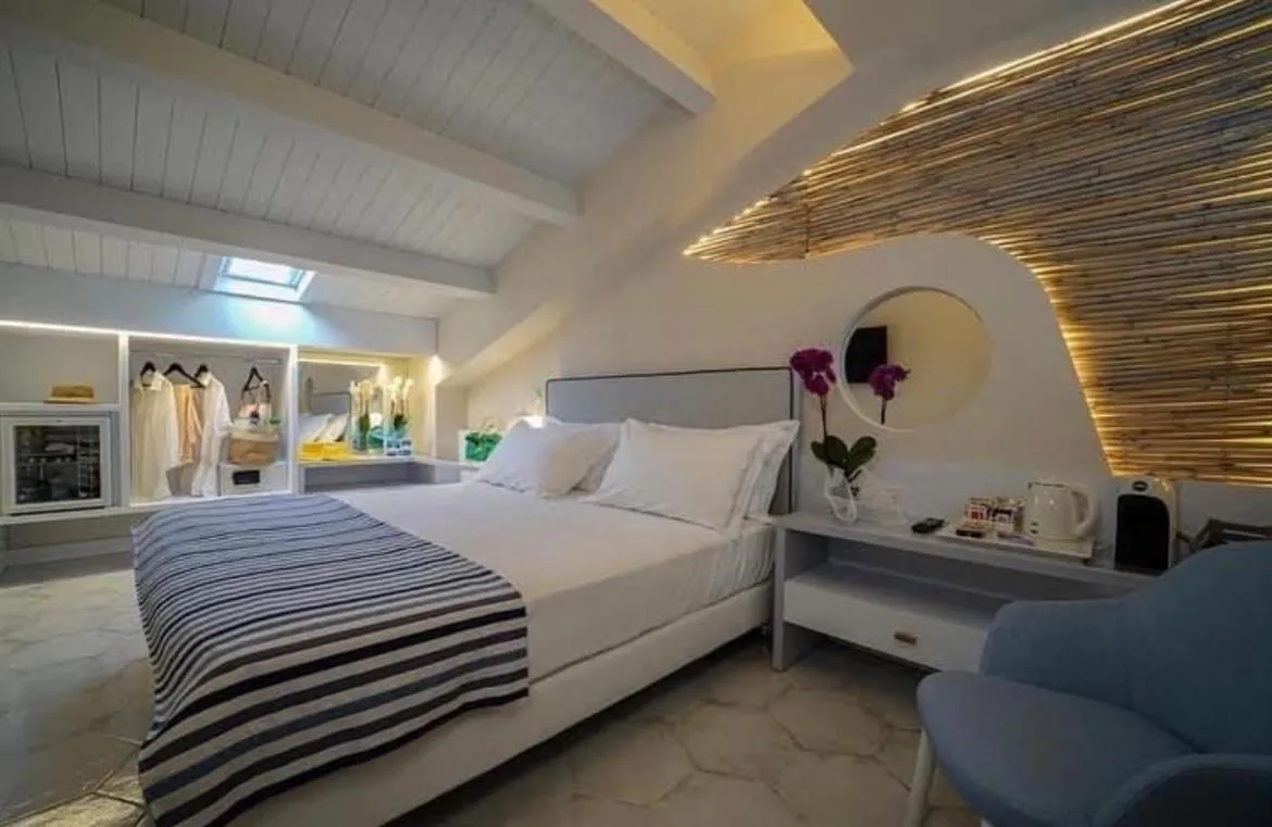 Bed in Franco's House Tropea