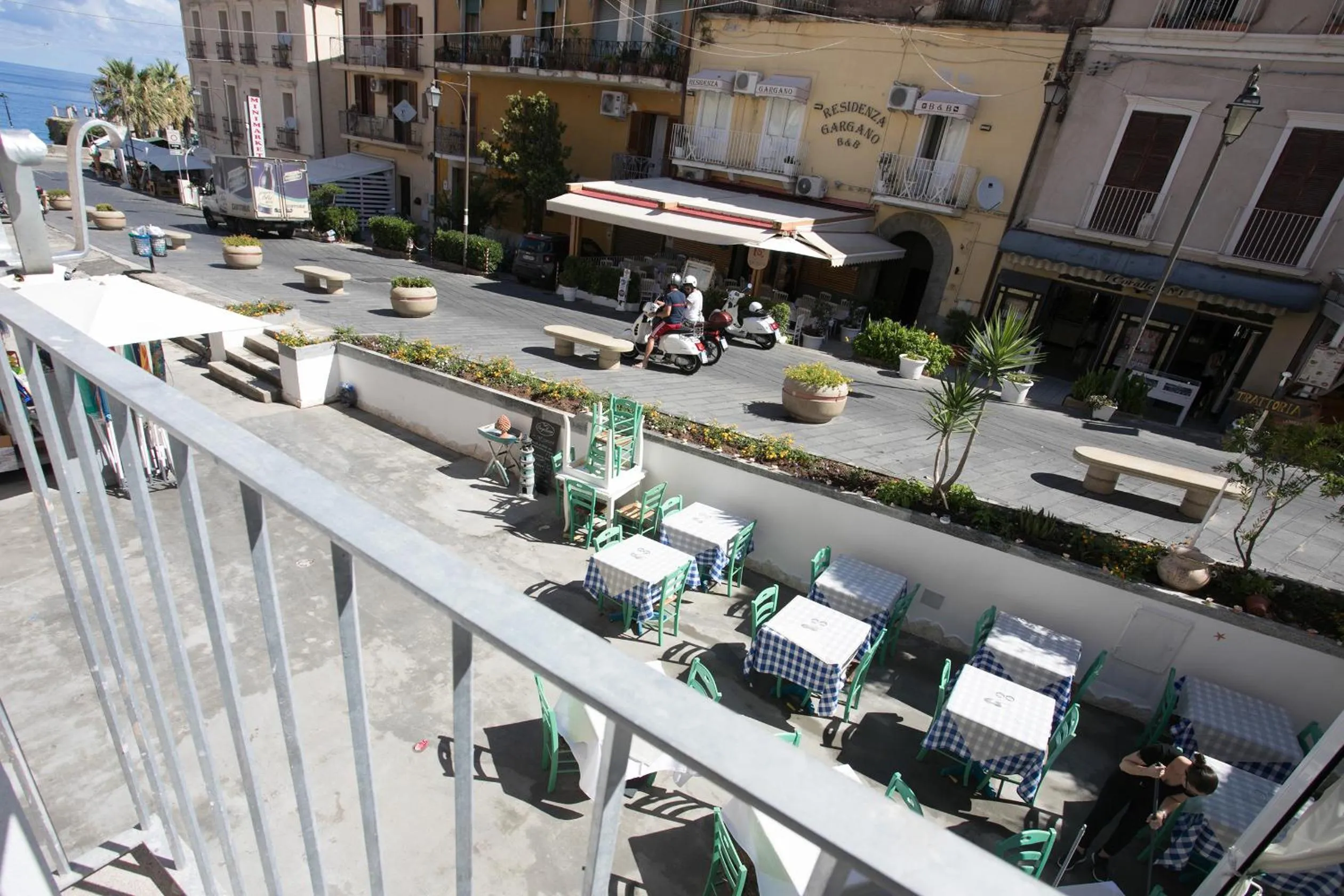 City view in Franco's House Tropea