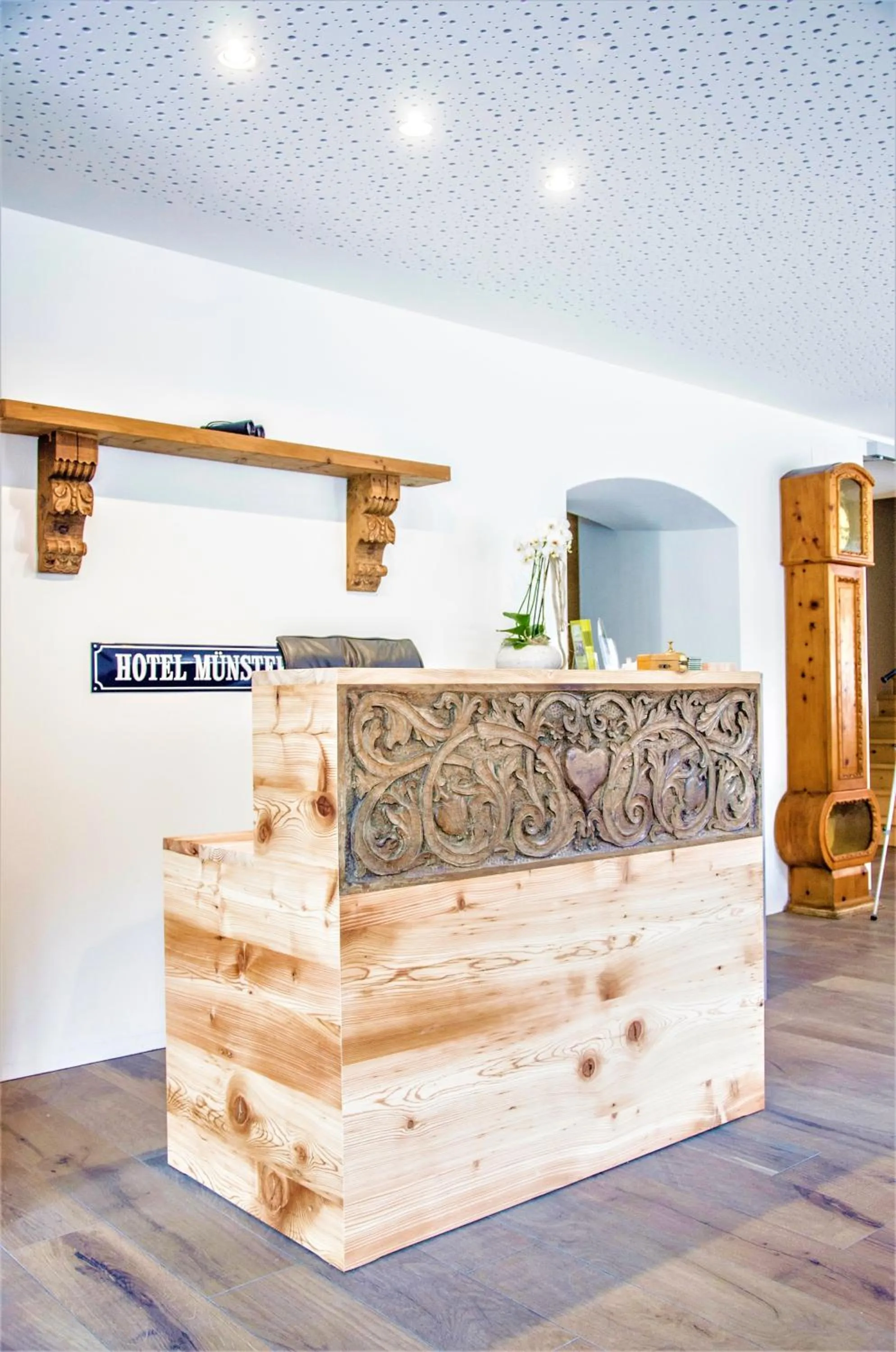 Lobby or reception in Hotel Münsterhof