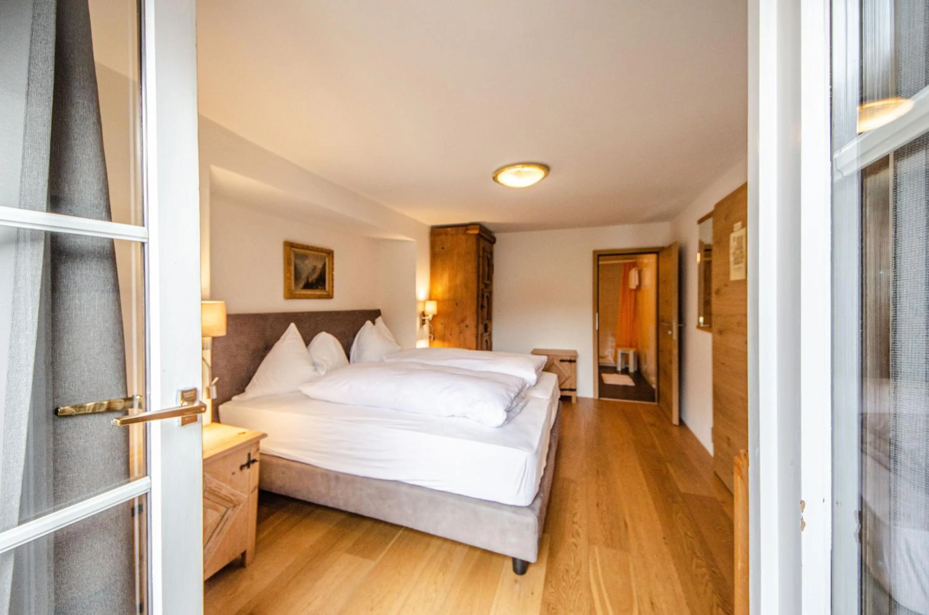 Bedroom, Bed in Hotel Münsterhof