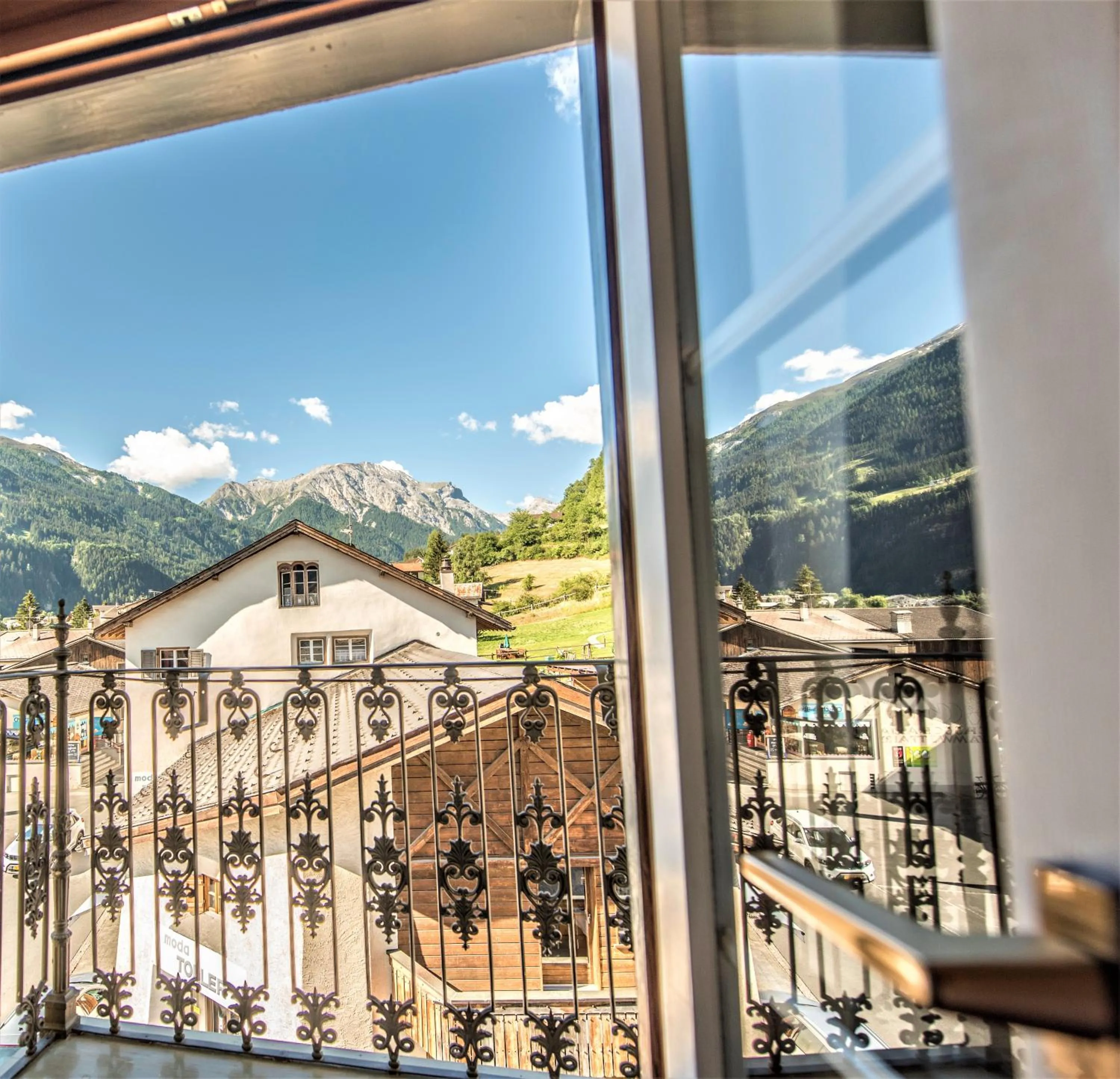 Mountain view in Hotel Münsterhof